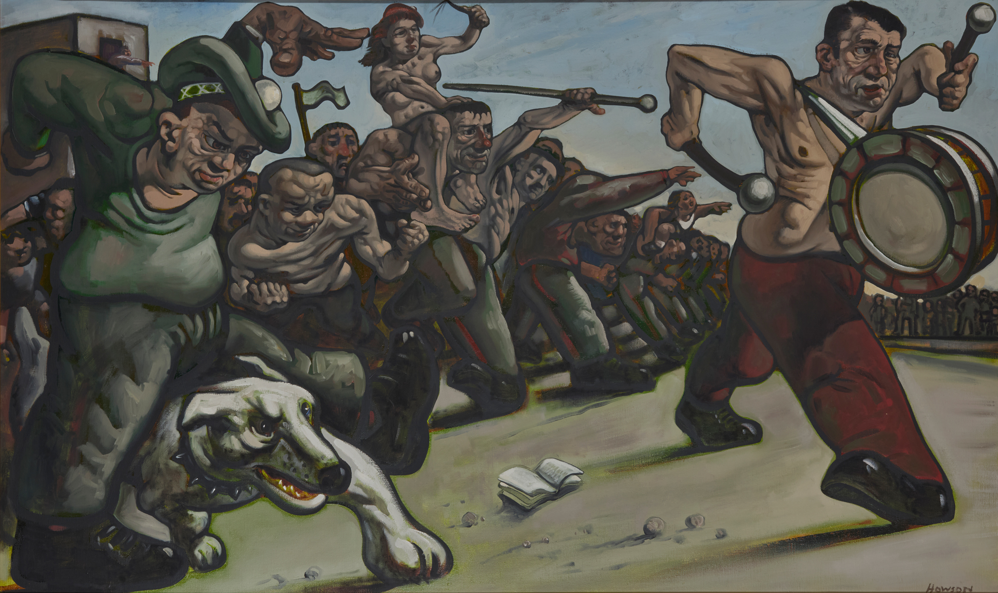 PETER HOWSON O.B.E. (SCOTTISH 1958-)