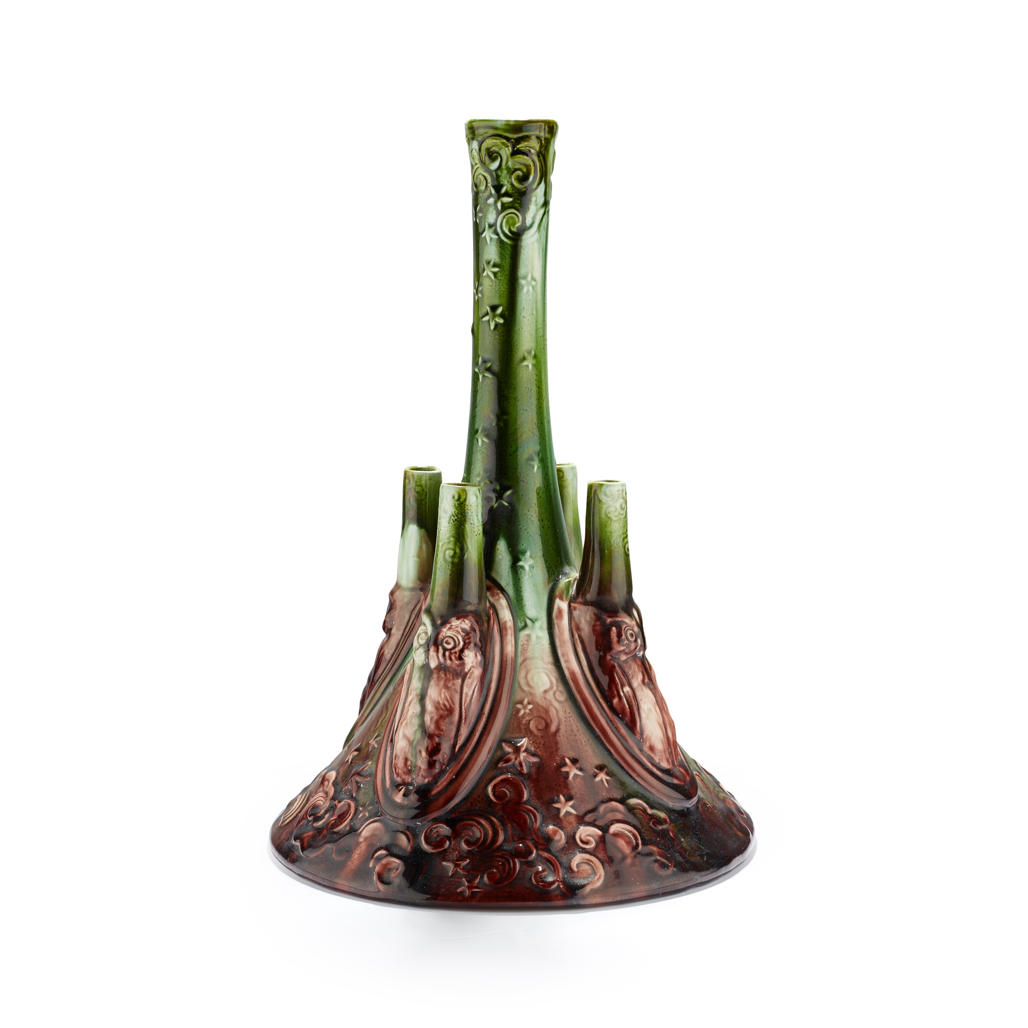 CHRISTOPHER DRESSER (1834-1904) FOR AULT POTTERY