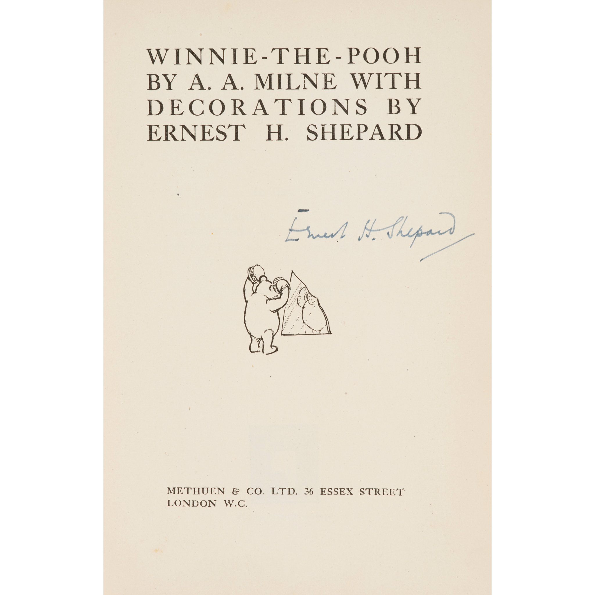 Milne, A.A. and E.H. Shepard (1879-1976)