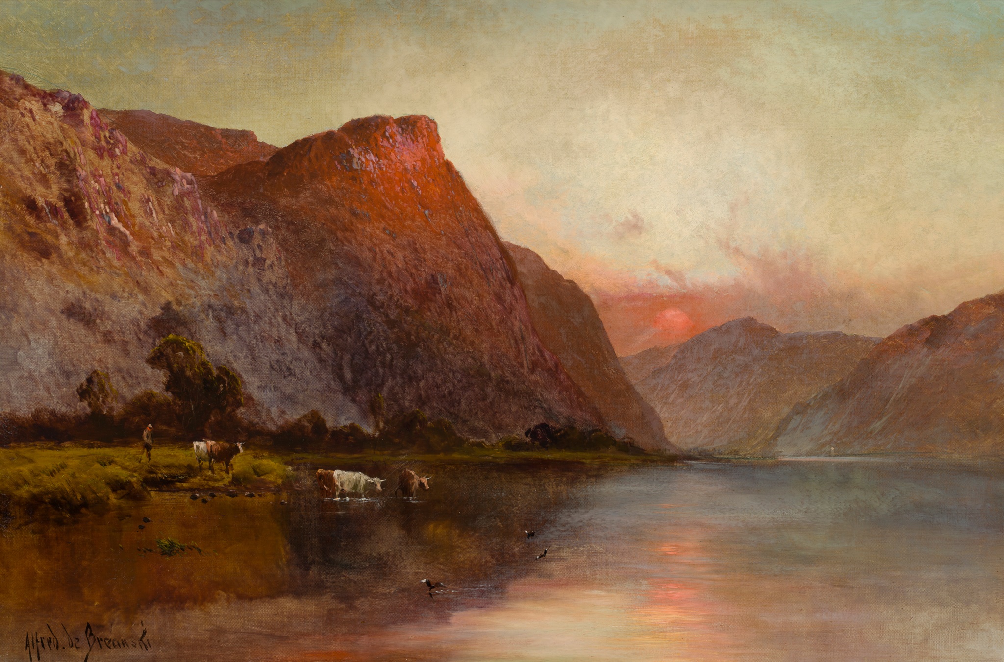 ALFRED DE BREANSKI SENIOR (BRITISH 1852-1928)