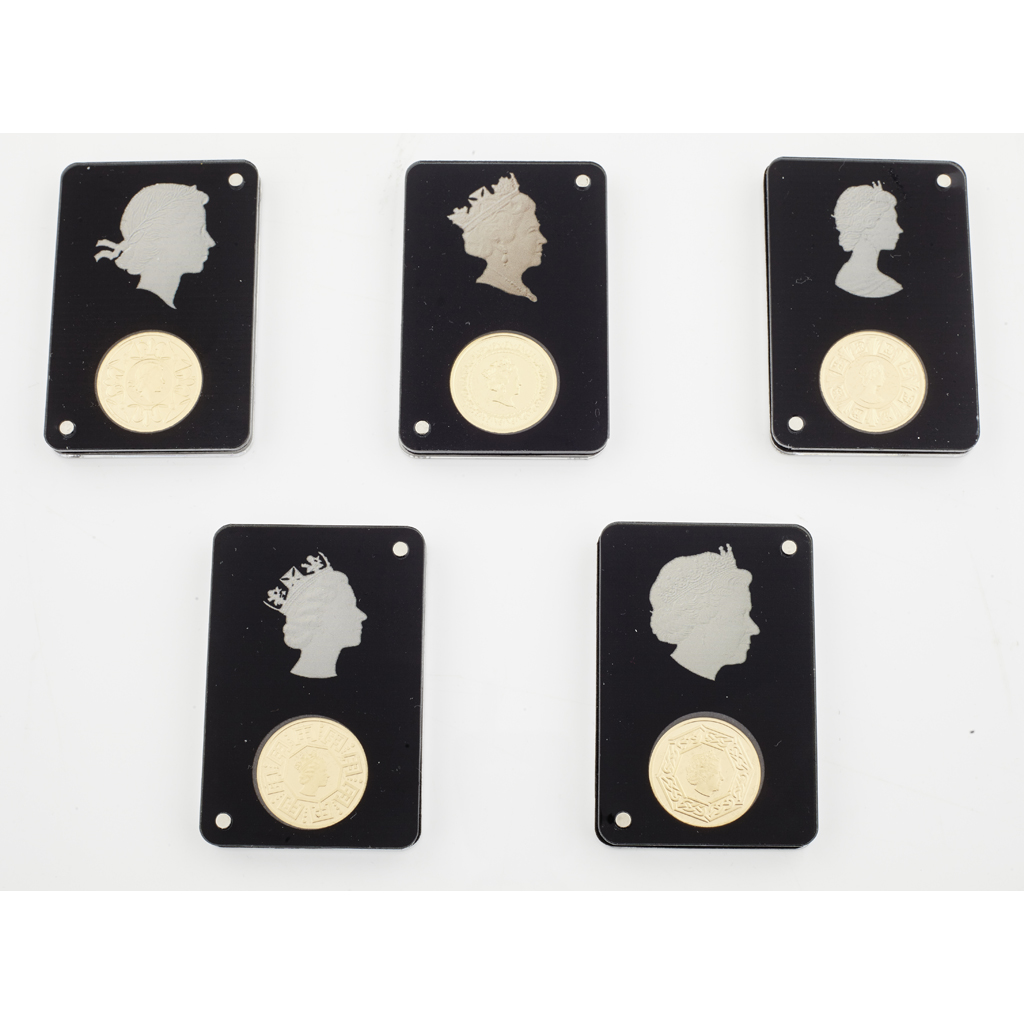 TRISTAN DA CUNHA - A cased gold proof set of sovereigns