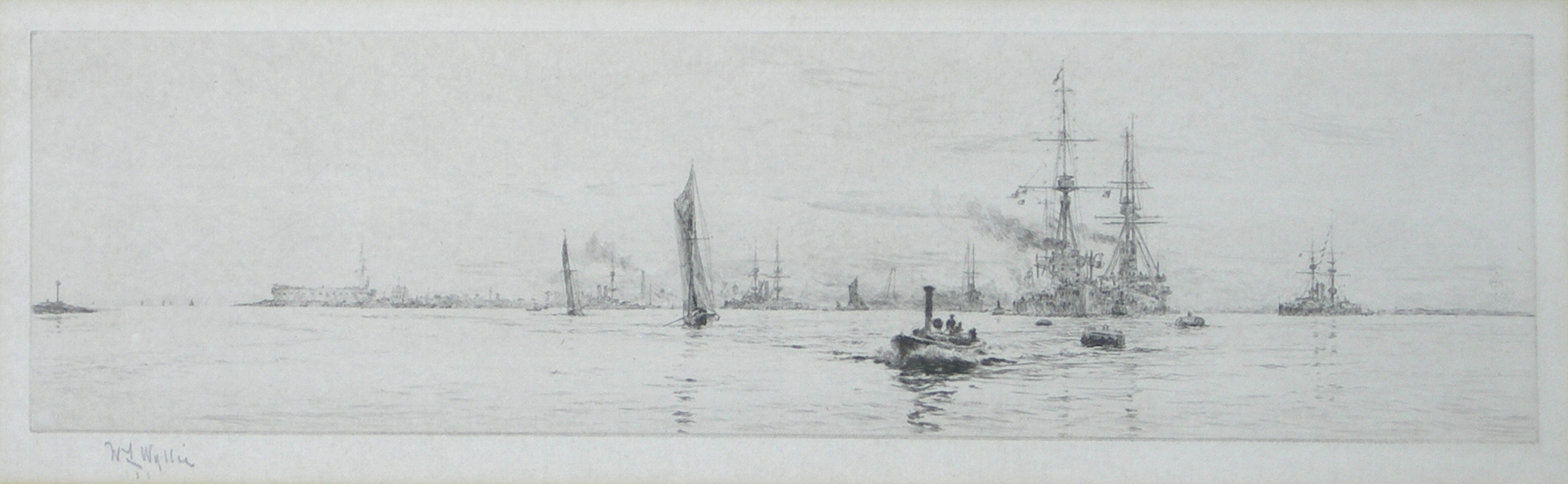 WILLIAM LIONEL WYLLIE R.A. (BRITISH 1851-1931)