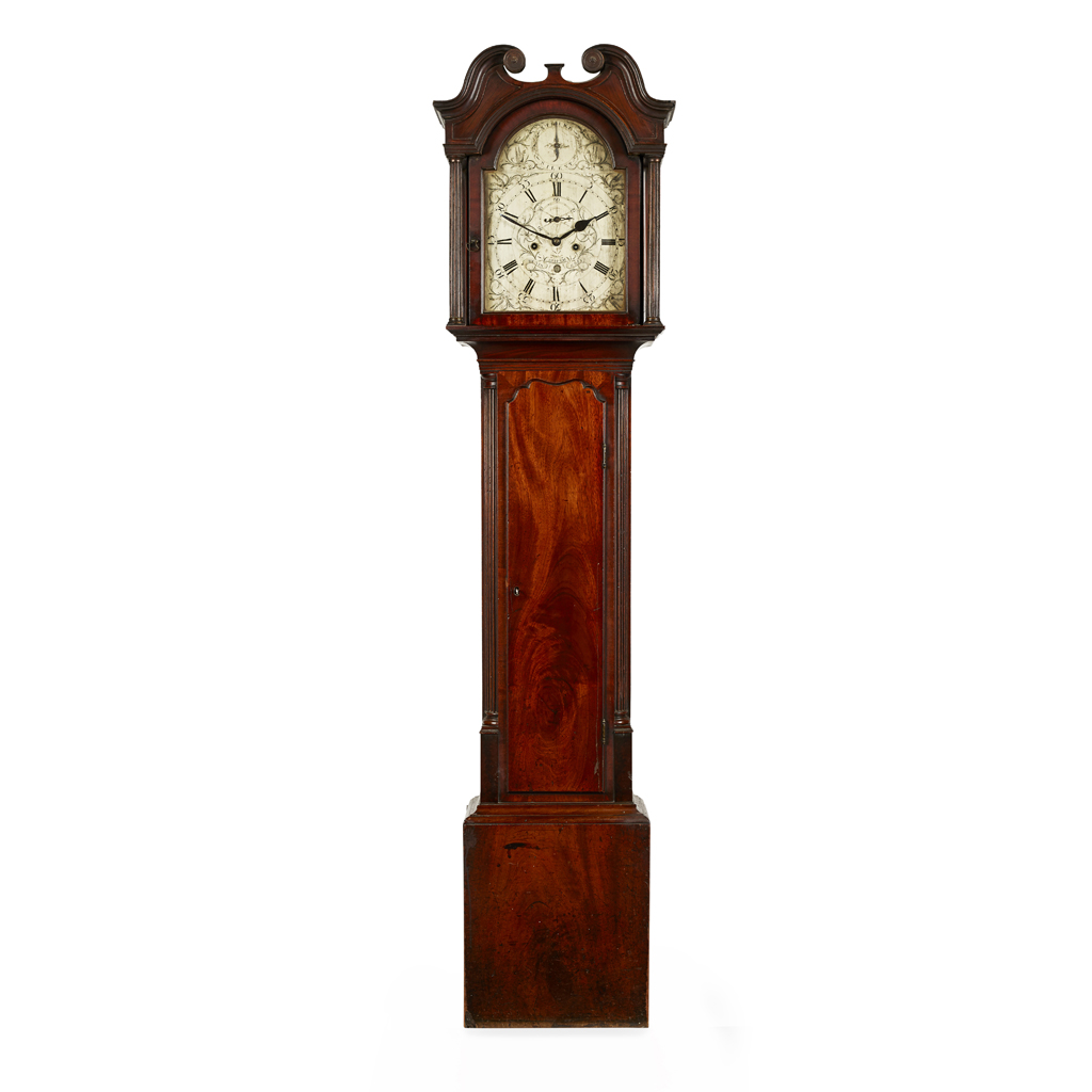 GEORGE III MAHOGANY LONGCASE CLOCK, BY HENRY REDPATH, EDINBURGH