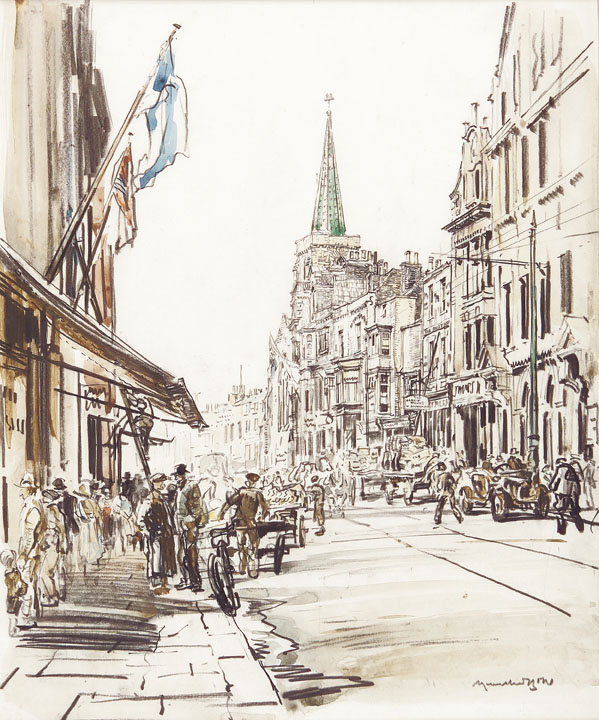 SIR MUIRHEAD BONE H.R.S.A., H.R.W.S., L.L.D., D.LITT., (1876-1953)