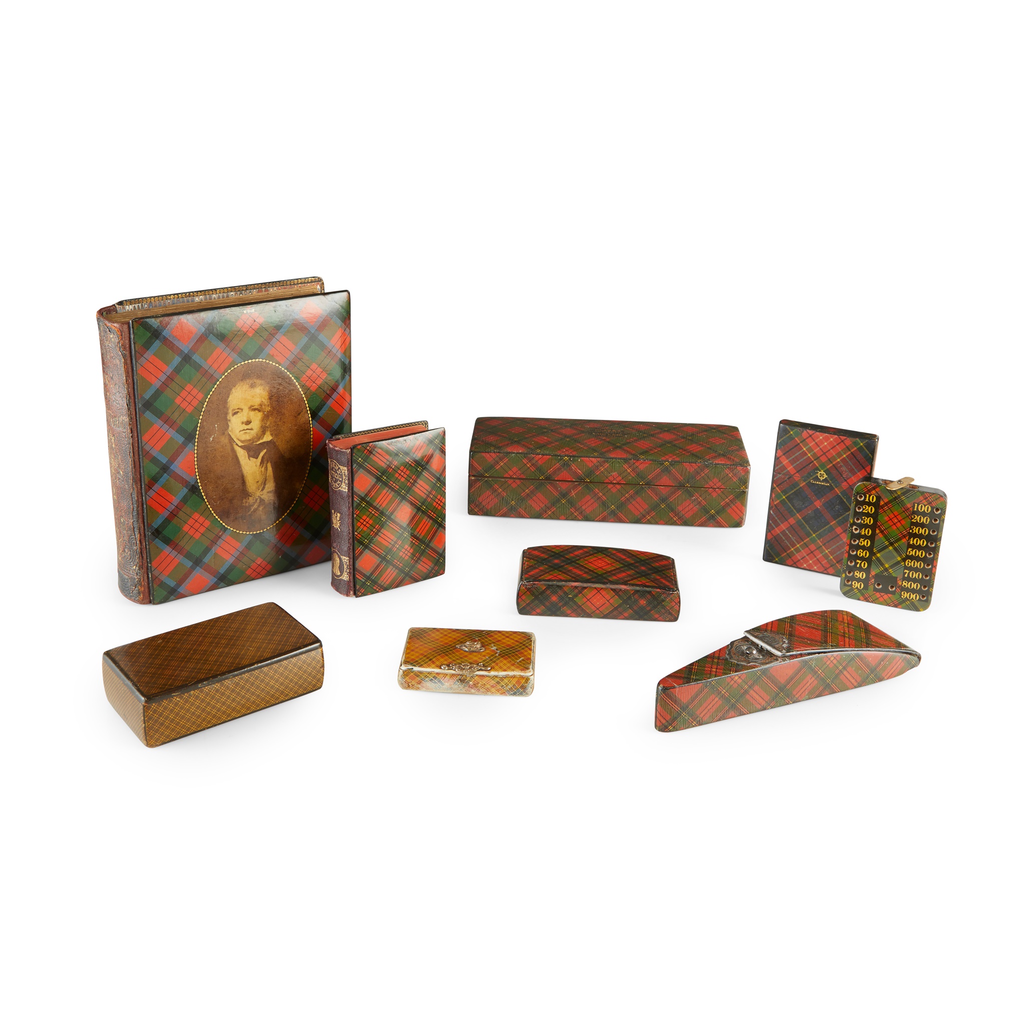 GROUP OF TARTANWARE