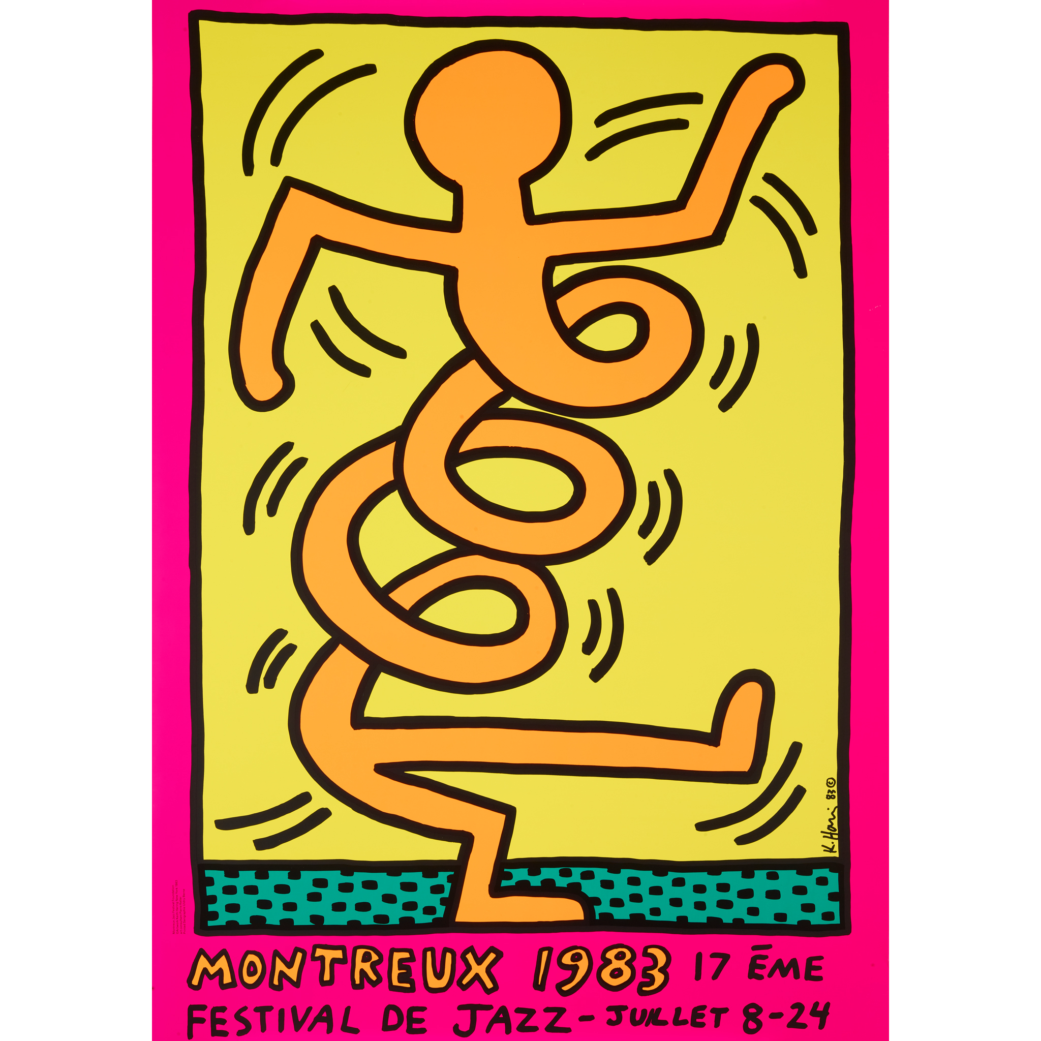 KEITH HARING (AMERICAN 1958-1990)