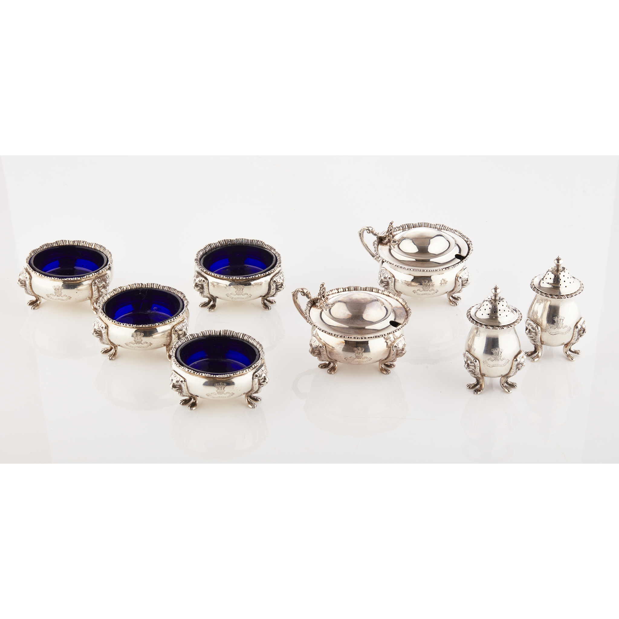 Leinster Regiment Interest - An Irish set of condiments