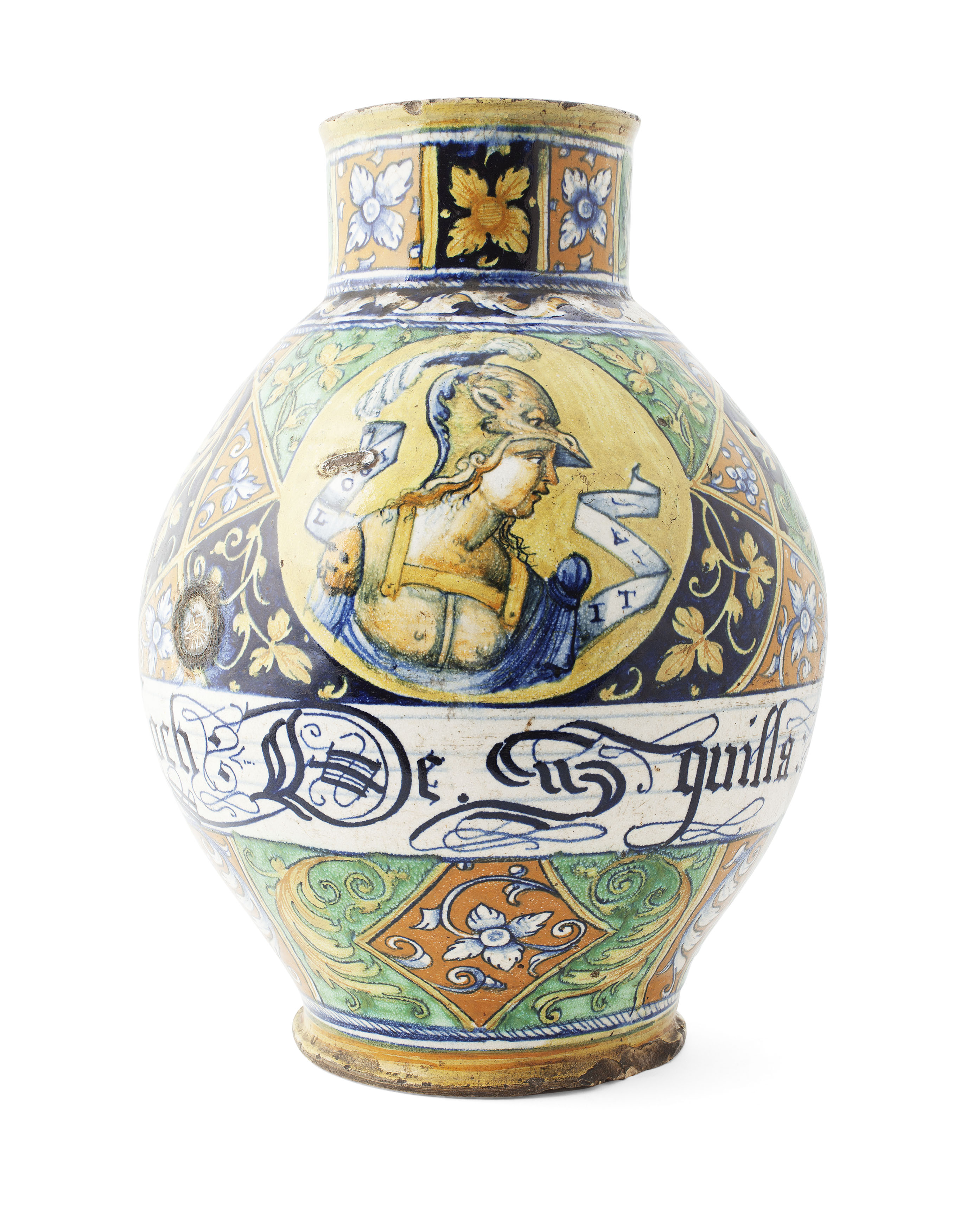 ITALIAN MAIOLICA APOTHECARY JAR
