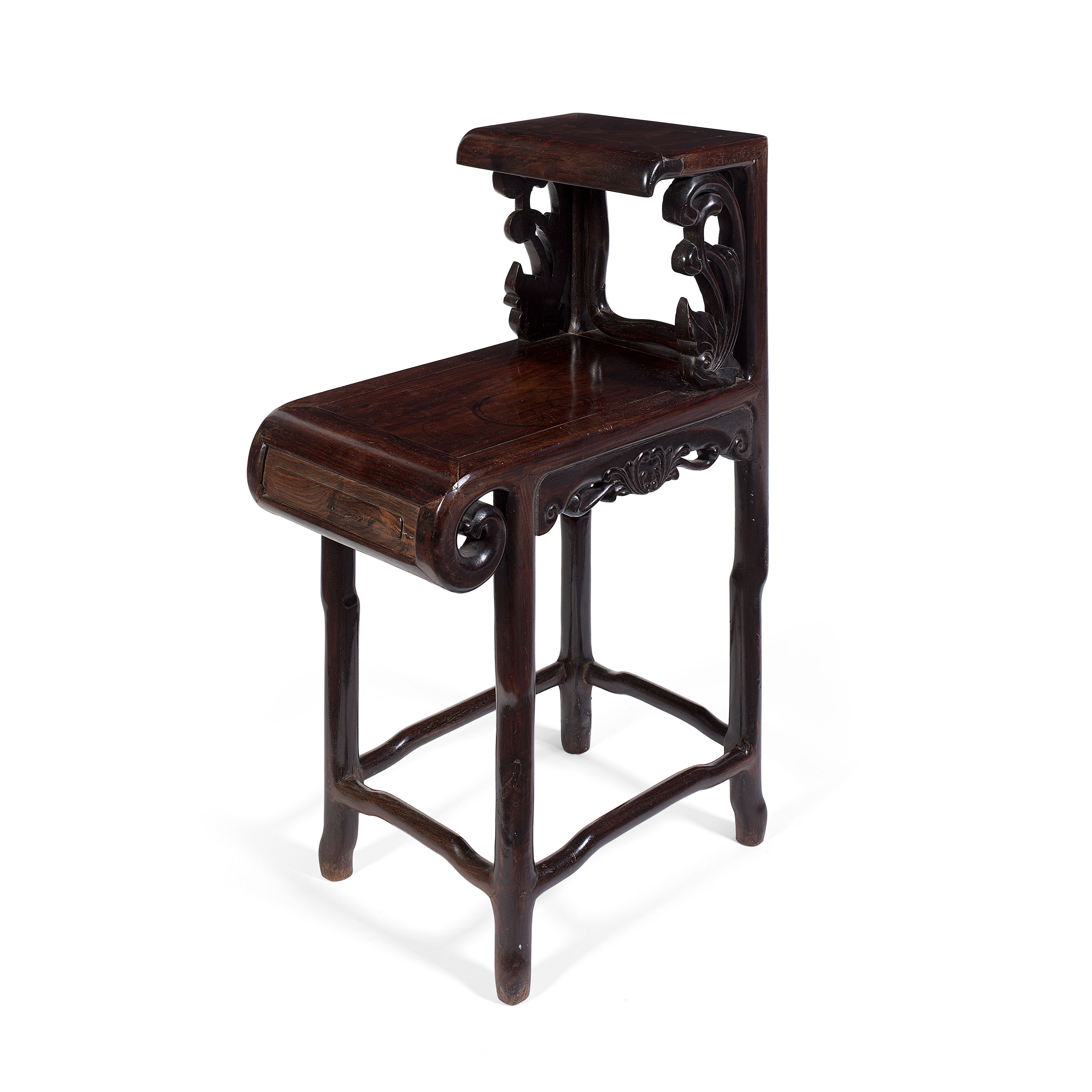 CHINESE HONGMU CARVED STAND