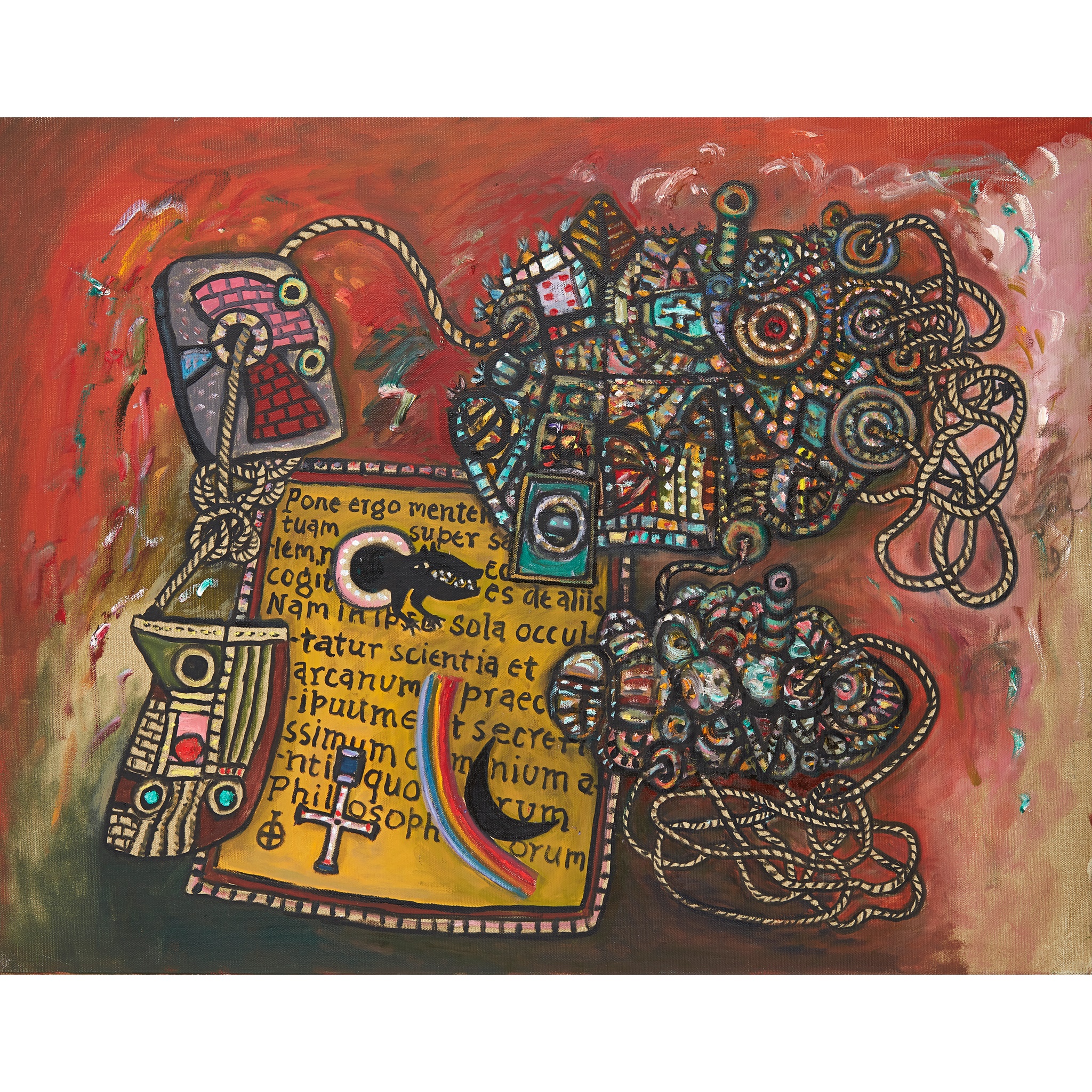 ALAN DAVIE C.B.E., R.A., H.R.S.A. (BRITISH 1920-2014)