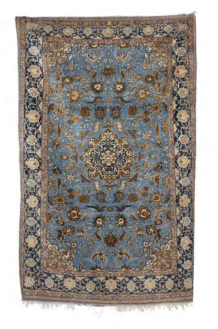An Isfahan rug