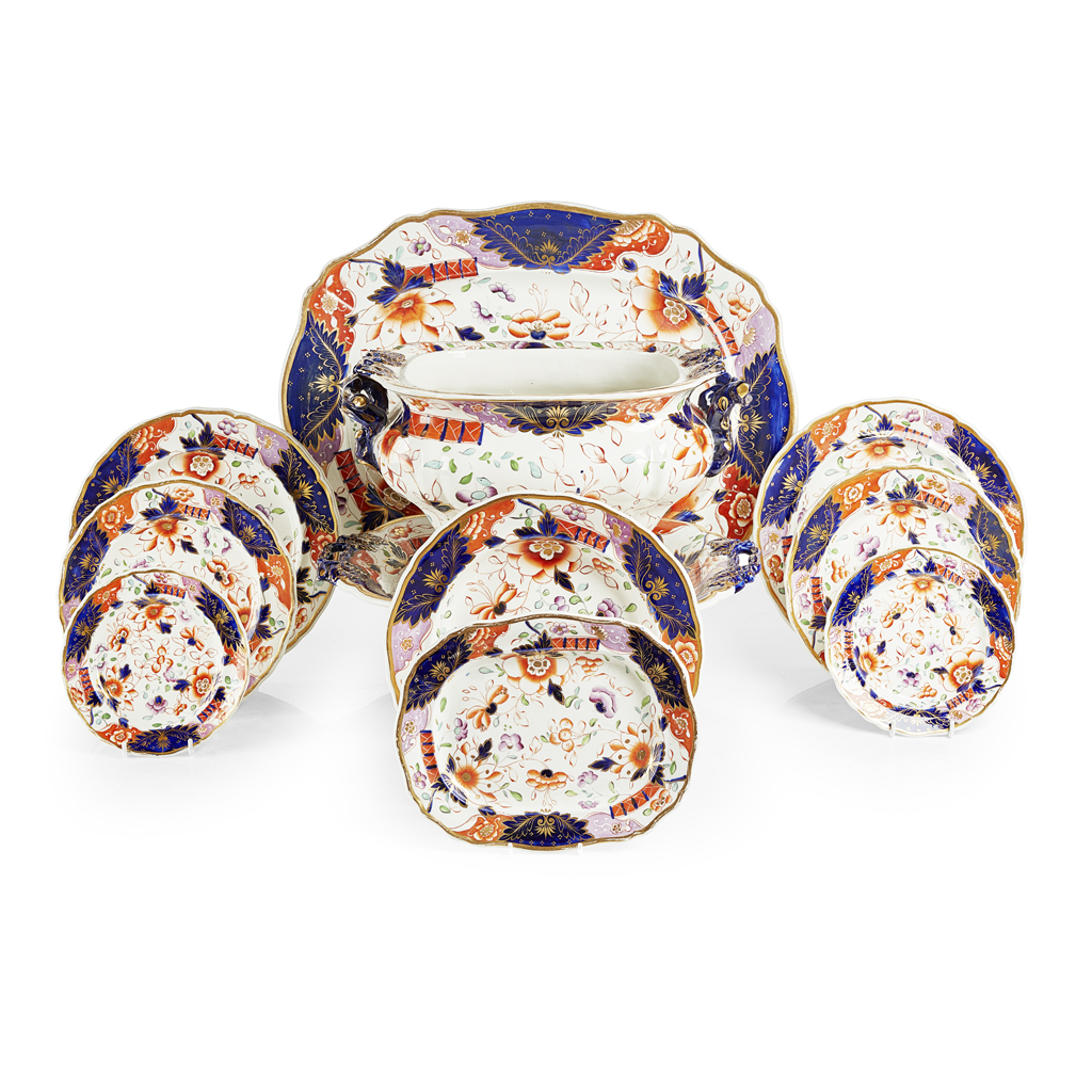 DAVENPORT STONE CHINA PART DINNER SERVICE