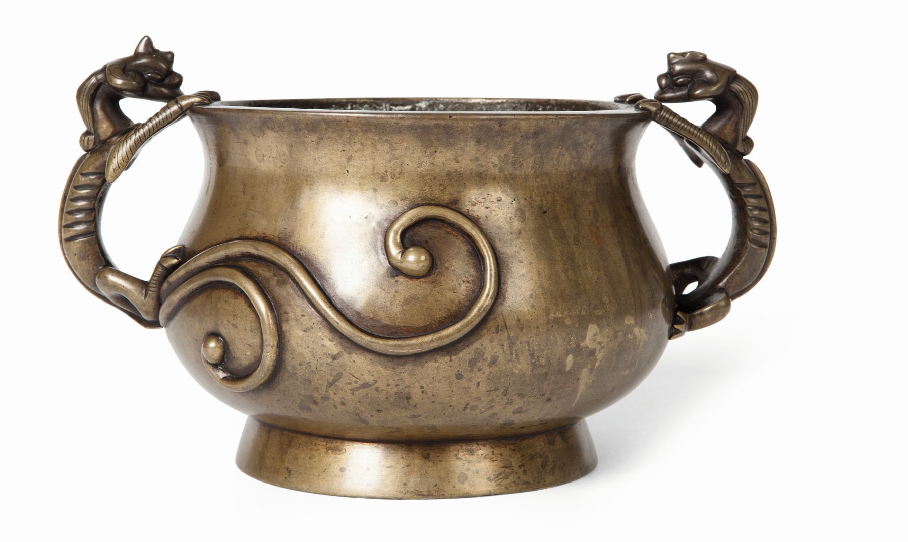 CHINESE MING STYLE BRONZE CENSER