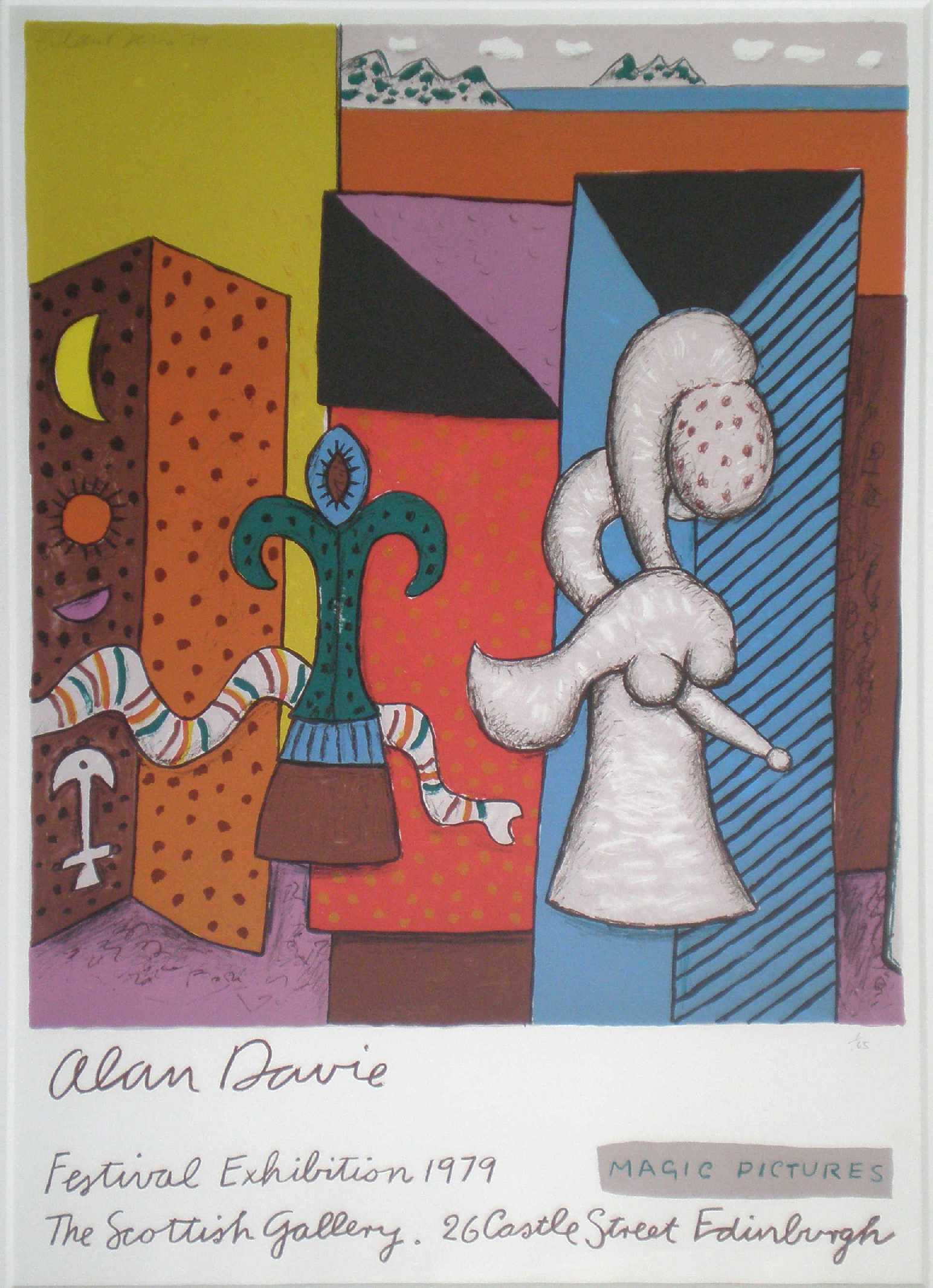 ALAN DAVIE C.B.E (SCOTTISH B.1920)