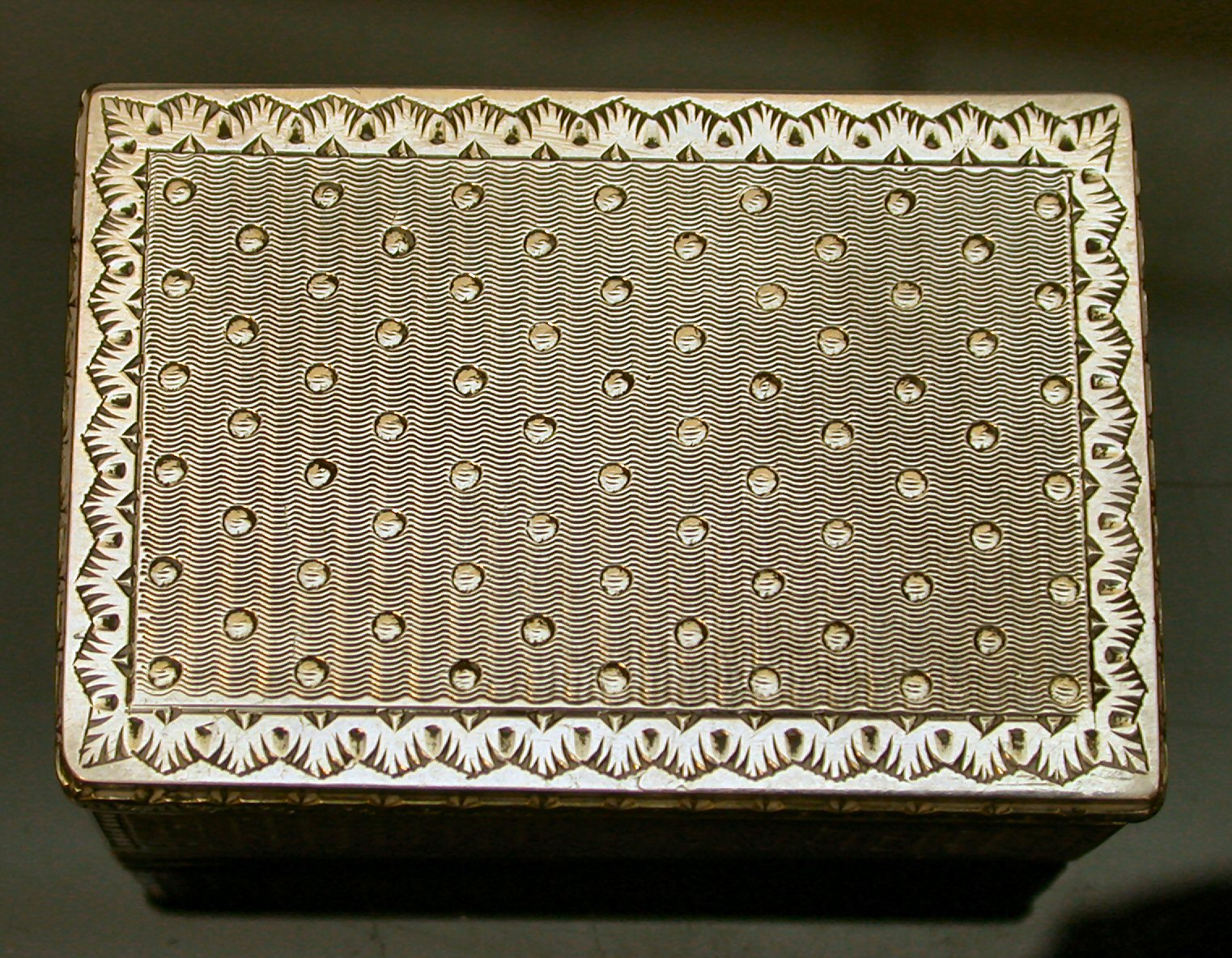 An early 19th century French silver etui,