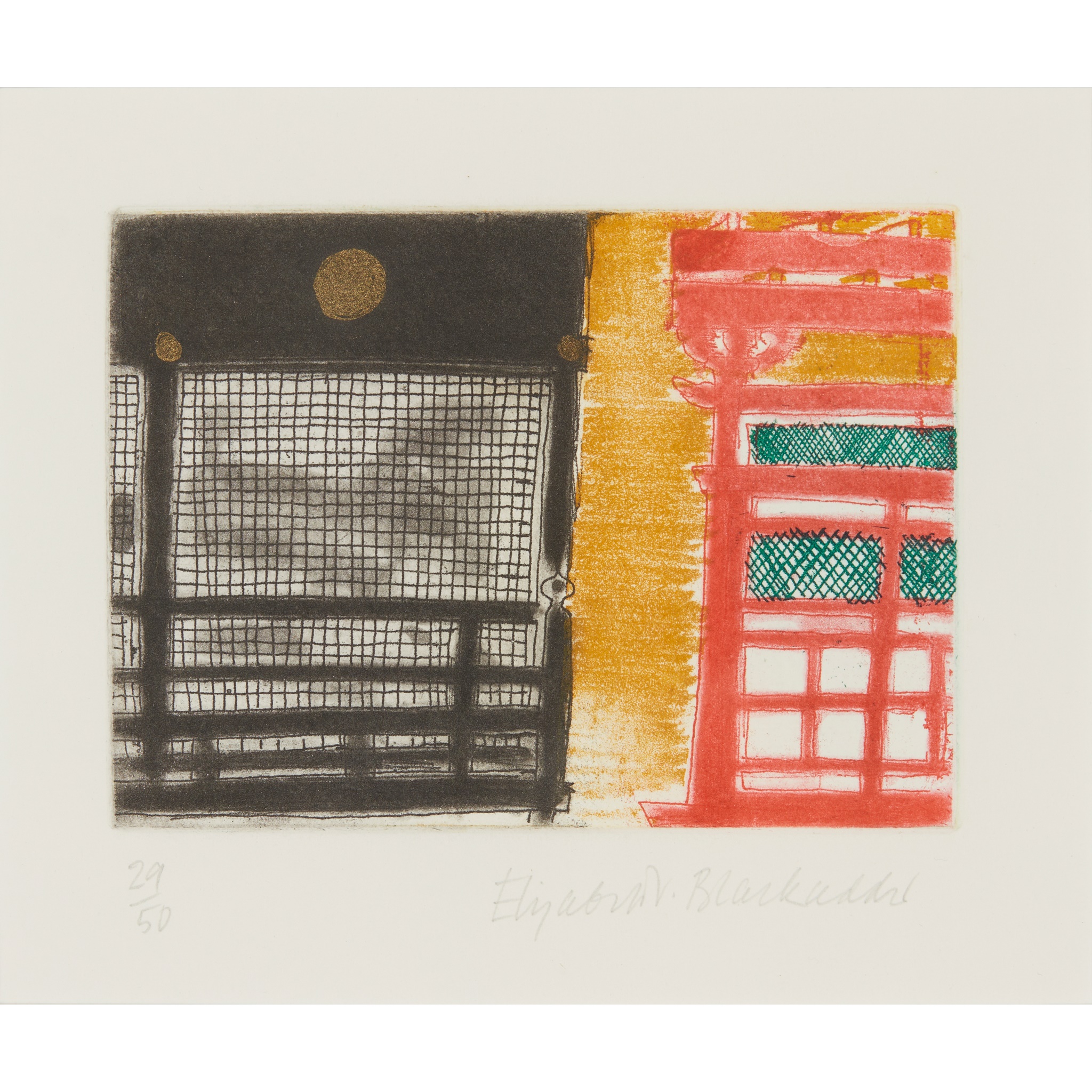 DAME ELIZABETH BLACKADDER O.B.E., R.A., R.S.A., R.S.W., R.G.I., D.Litt (SCOTTISH 1931-2021)