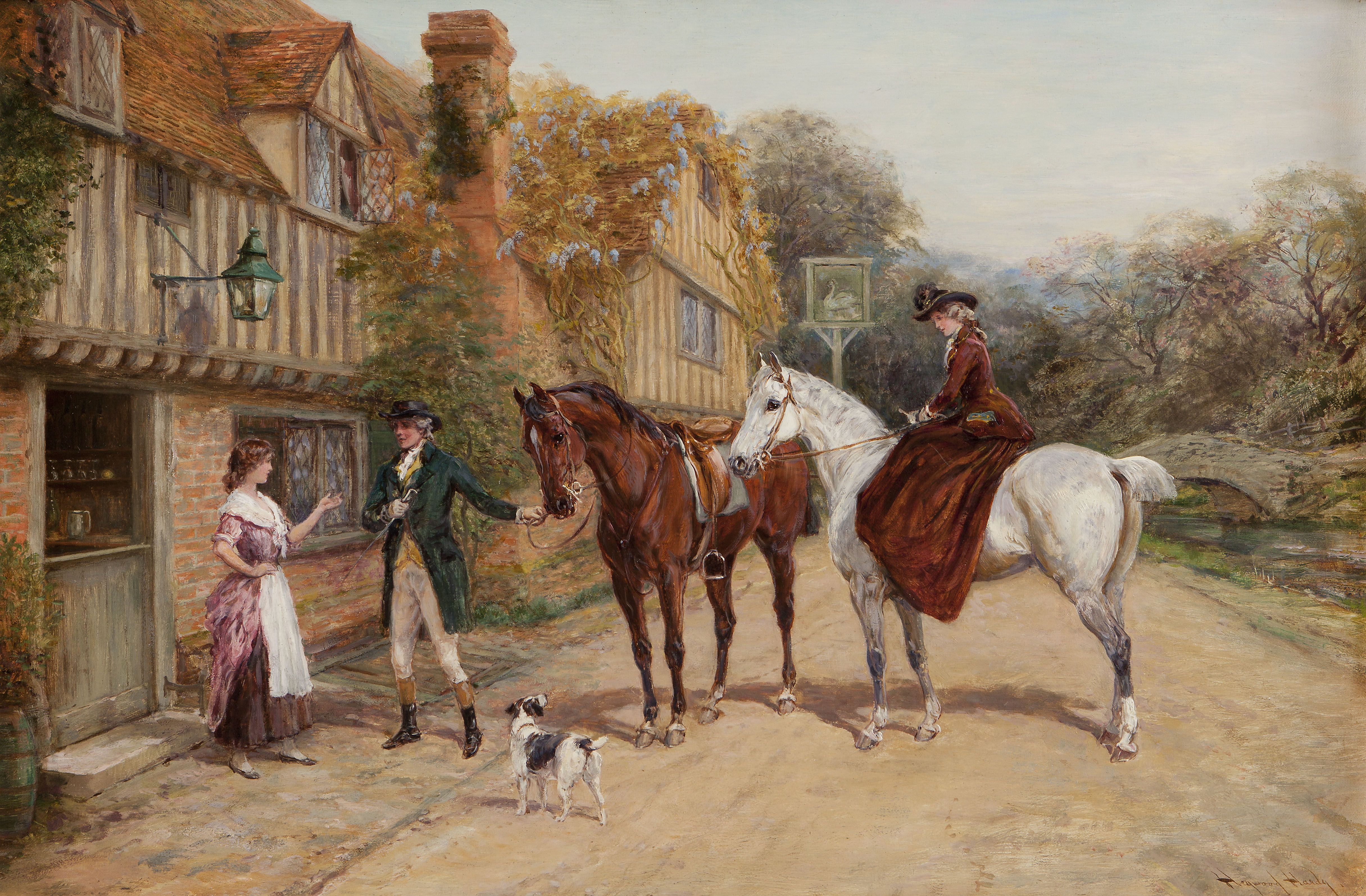 HEYWOOD HARDY A.R.W.S., R.P., R.W.A (BRITISH 1842-1933)