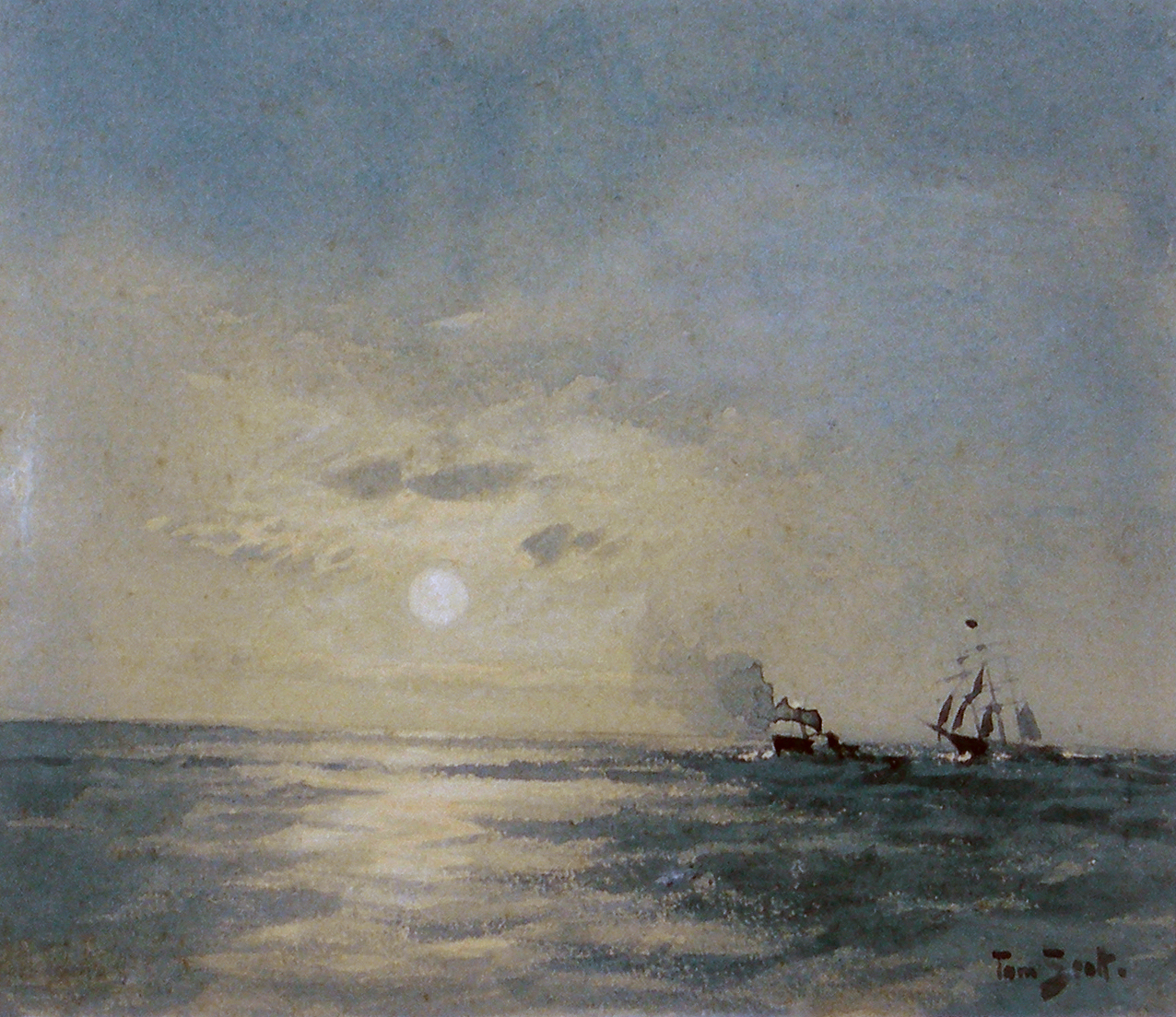 TOM SCOTT R.S.A (1854-1927) SCOTTISH