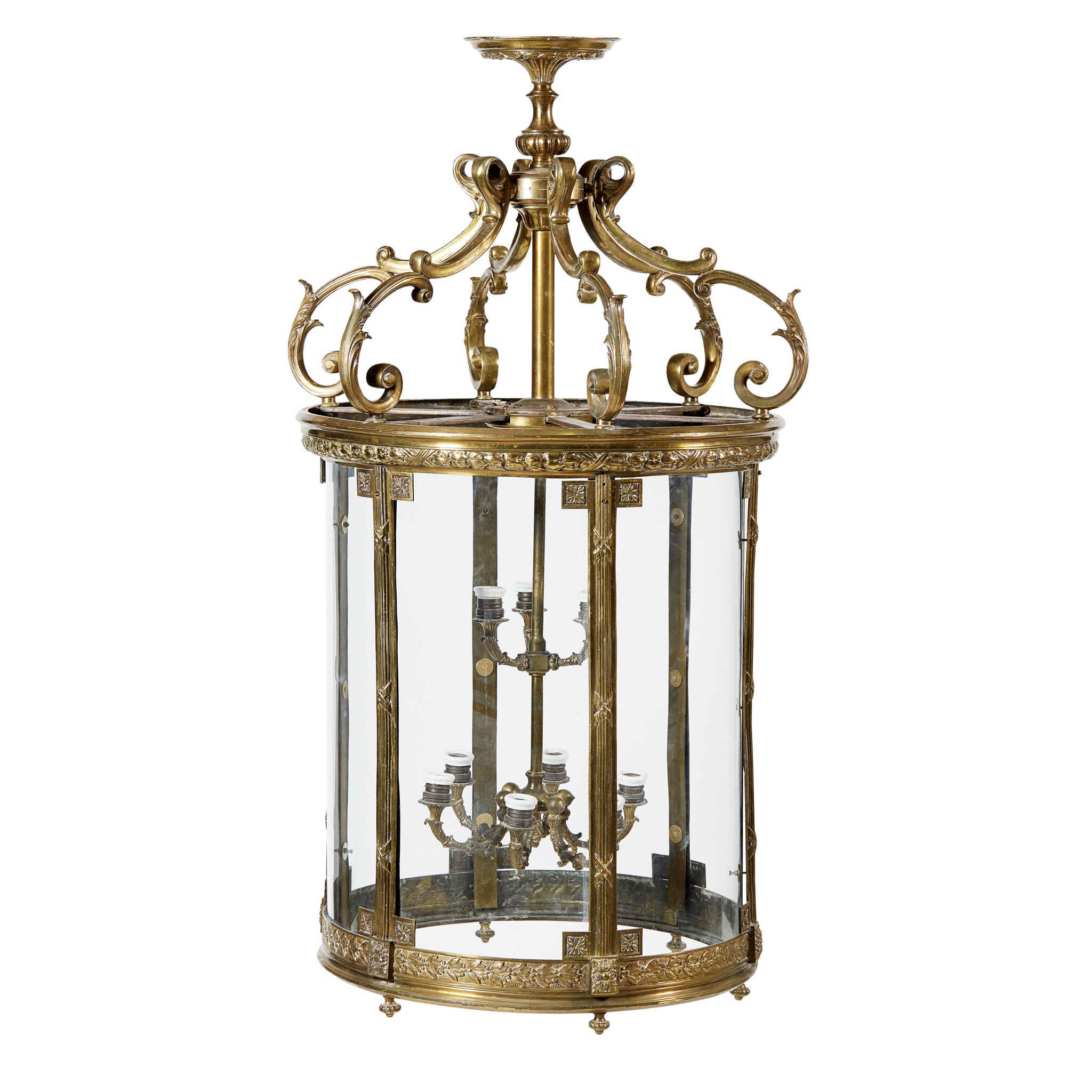 LARGE GEORGIAN STYLE HALL LANTERN