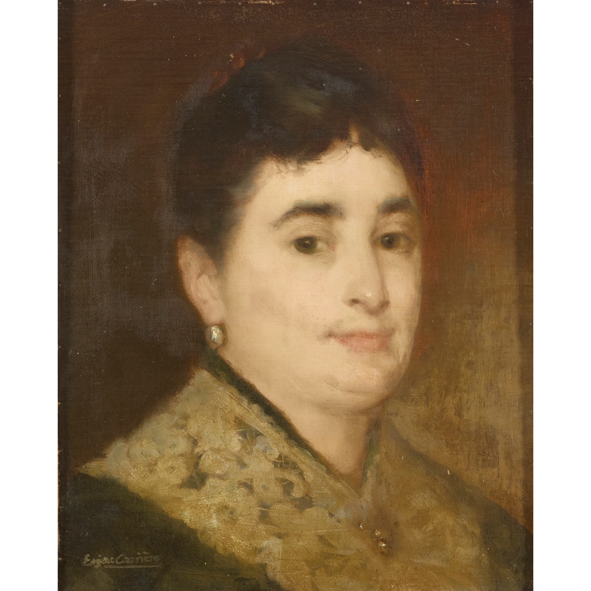 EUGÈNE CARRIÈRE (FRENCH 1849-1906)