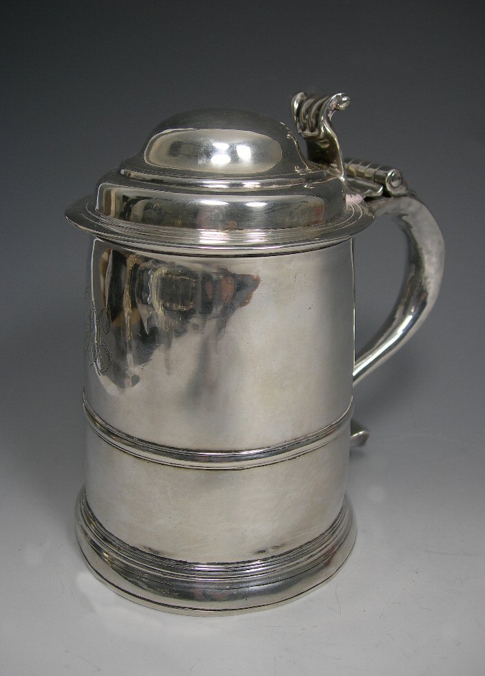 A George I Britannia standard tankard,