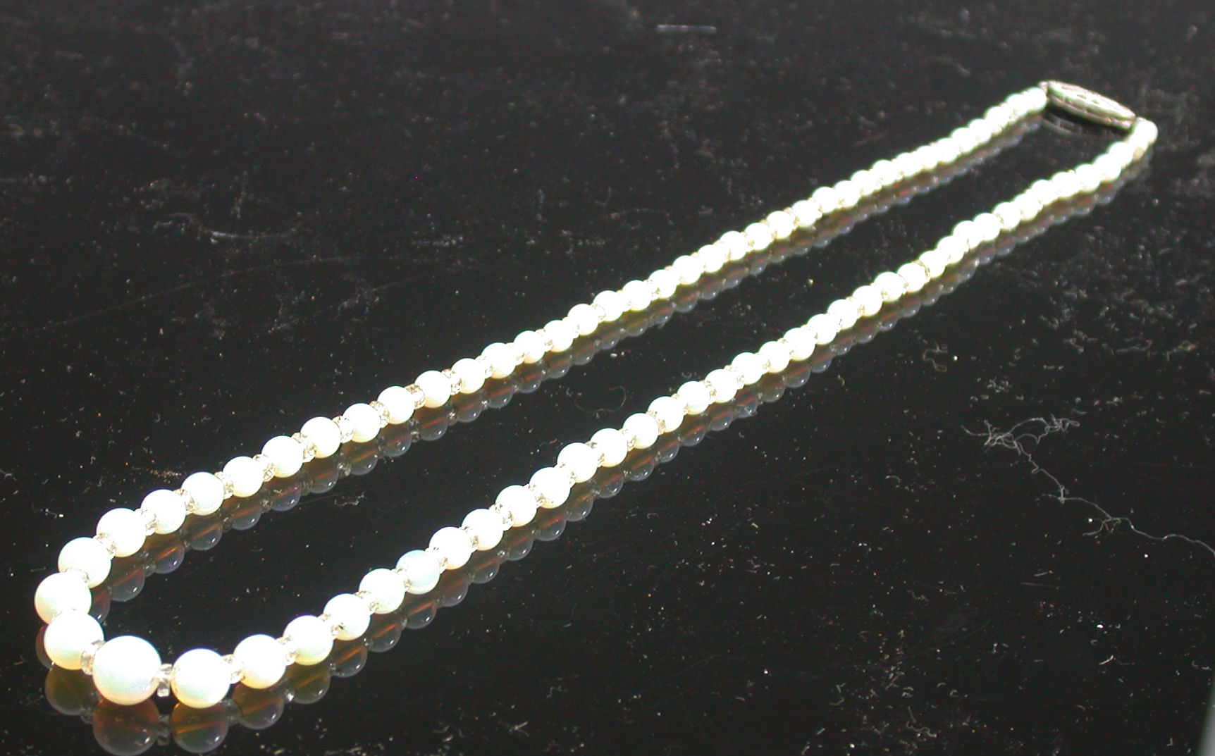 An Edwardian opal necklace,