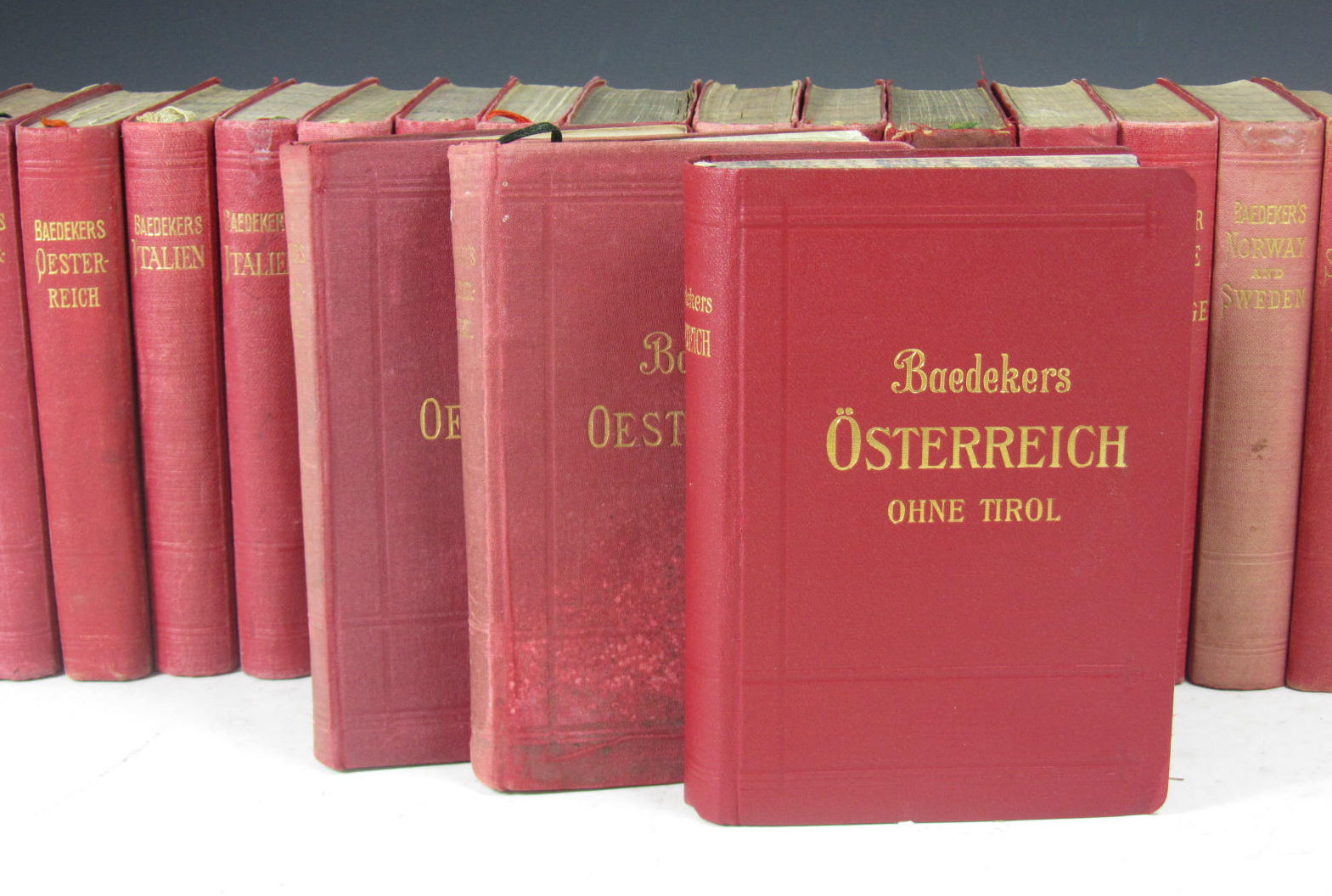 Baedeker, Karl - Baedeker's Guide Books, a large collection comprising: