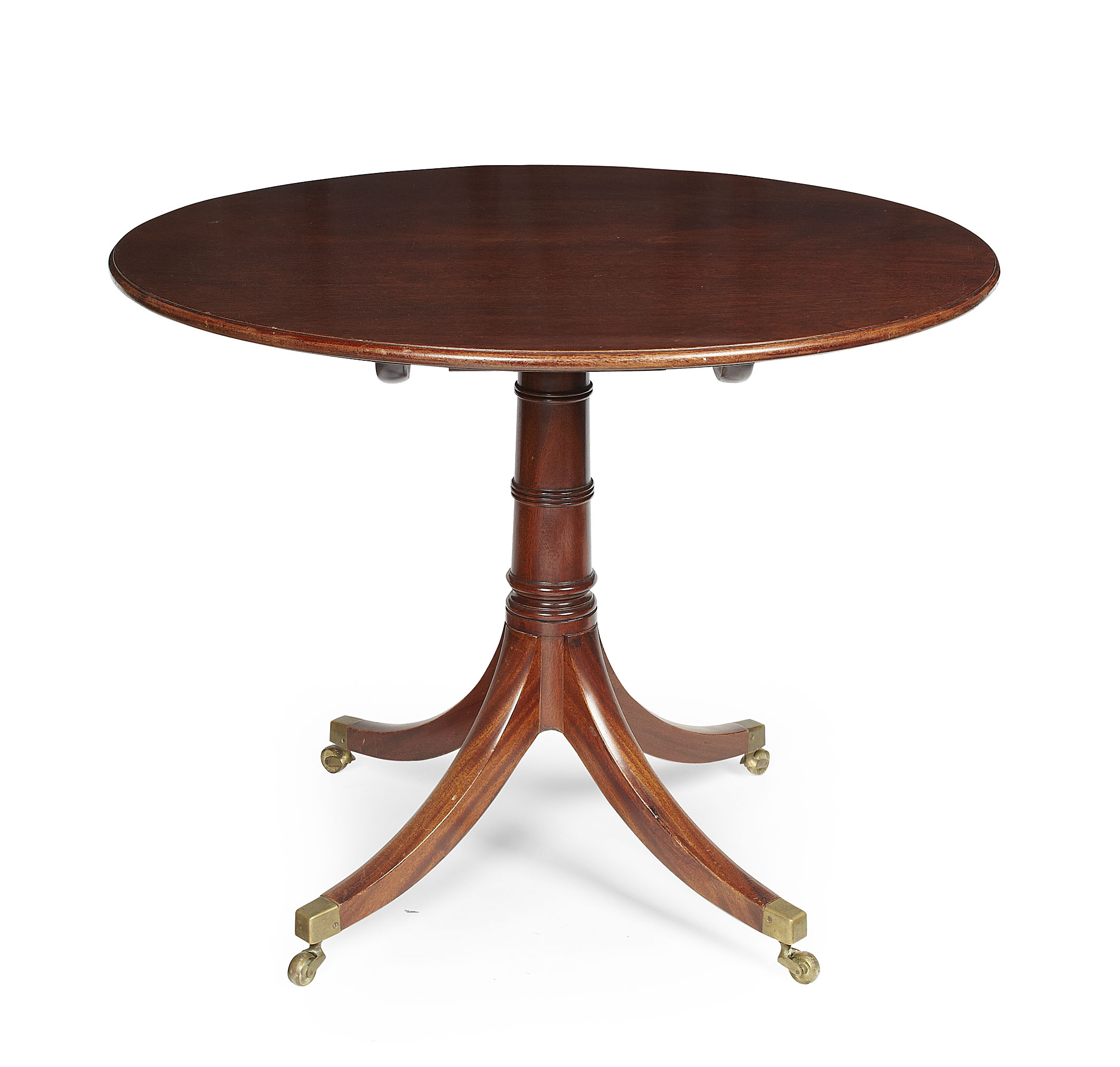GEORGIAN STYLE MAHOGANY TILT TOP TABLE