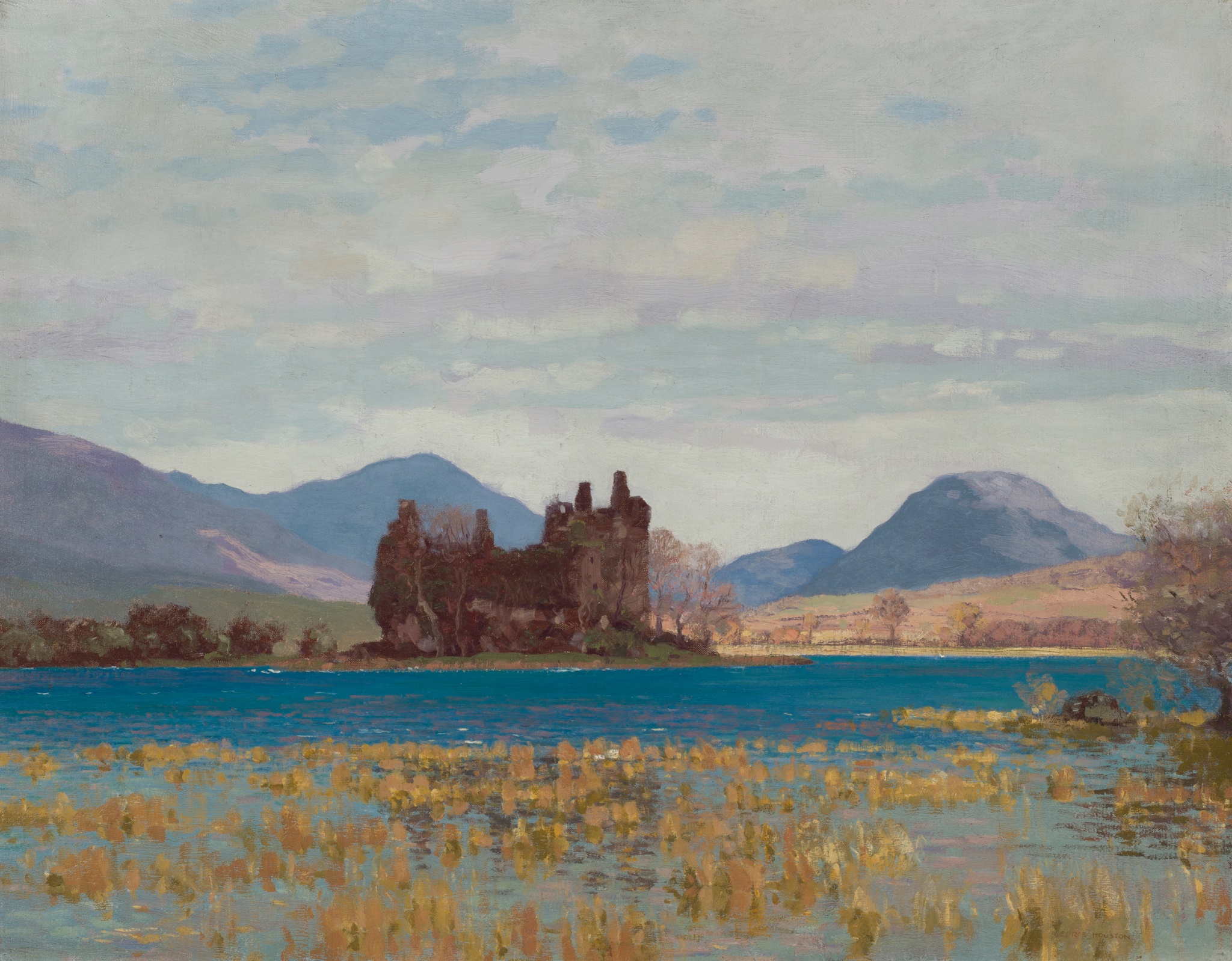 GEORGE HOUSTON R.S.A, R.S.W., R.G.I. (SCOTTISH 1869-1947)