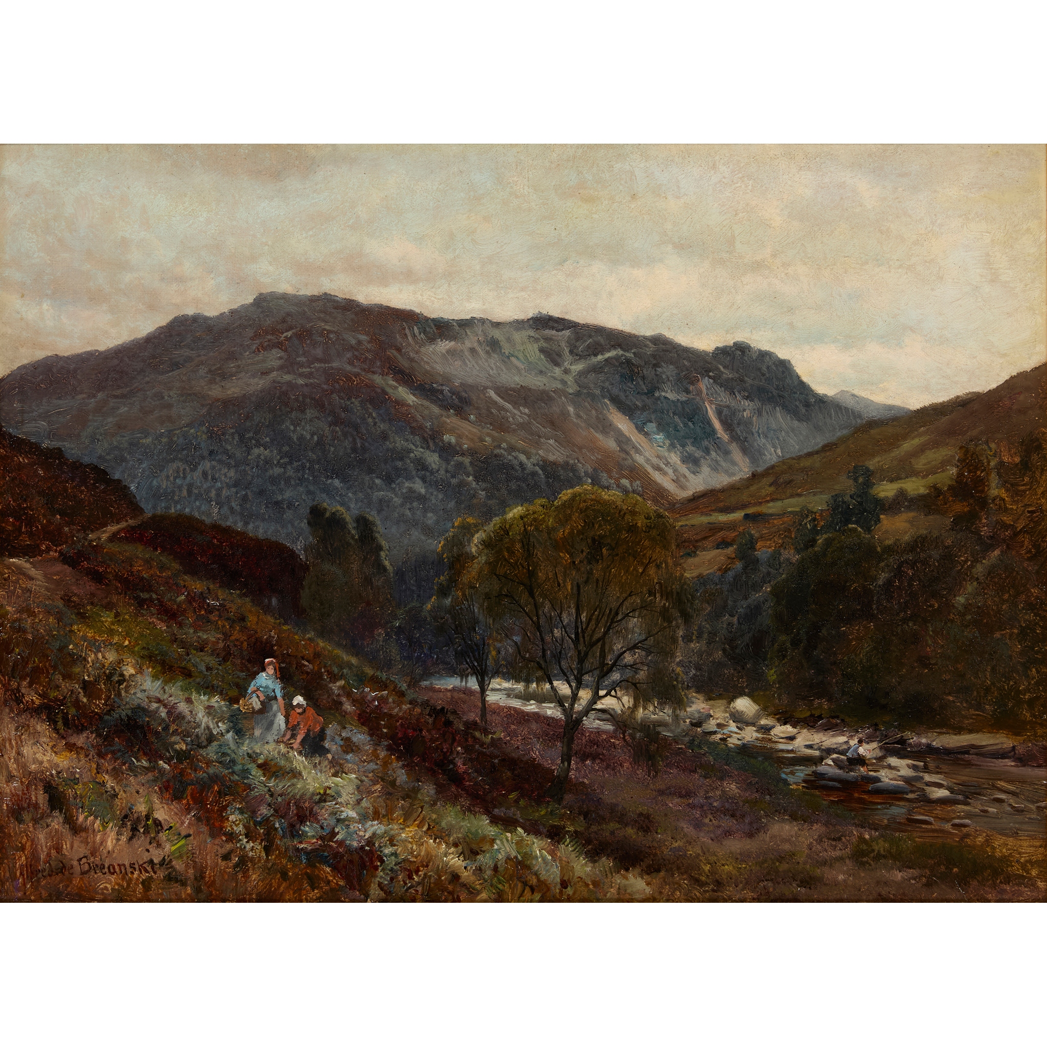 ALFRED DE BREANSKI SENIOR (BRITISH 1852-1928)