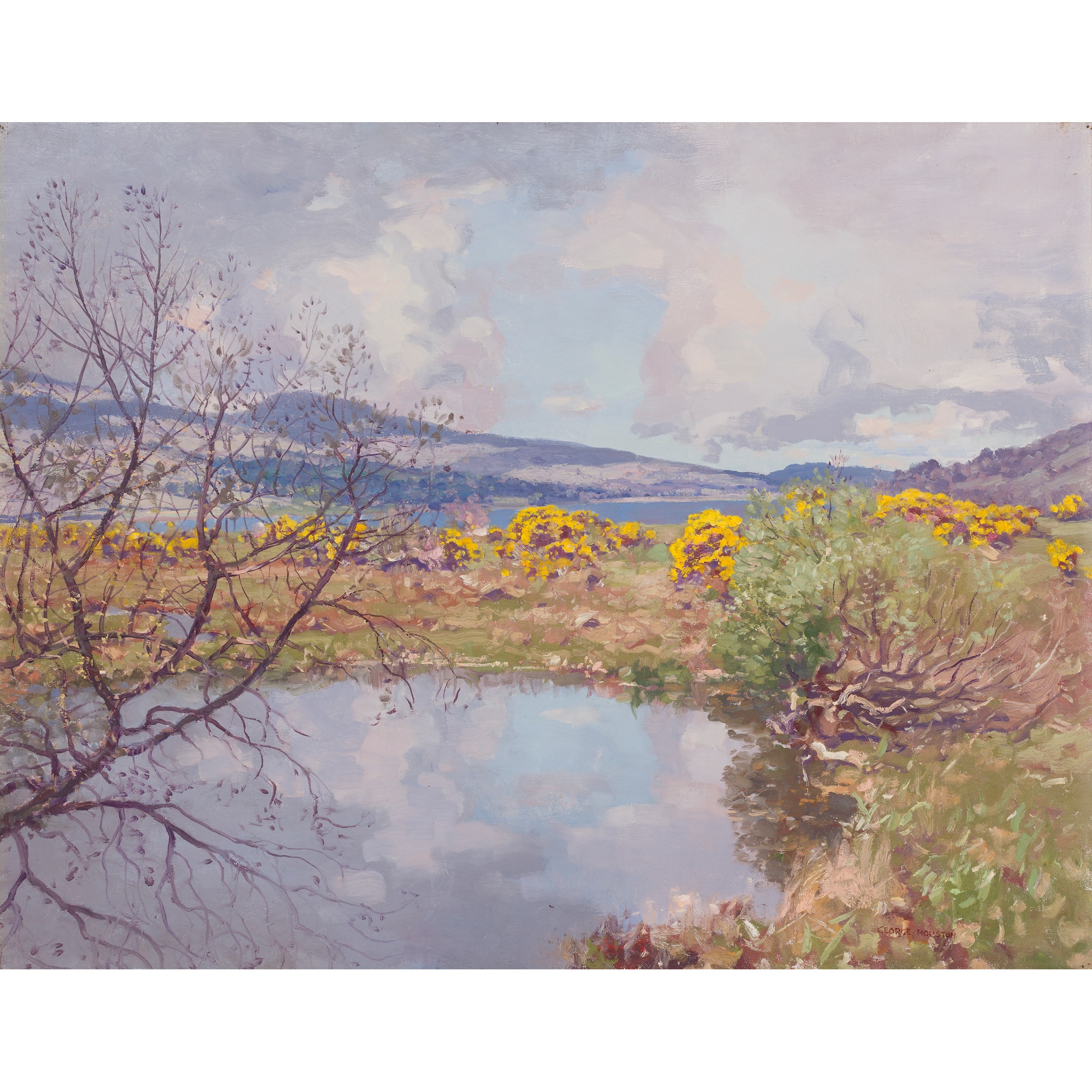 GEORGE HOUSTON R.S.A, R.S.W., R.G.I. (SCOTTISH 1869-1947)
