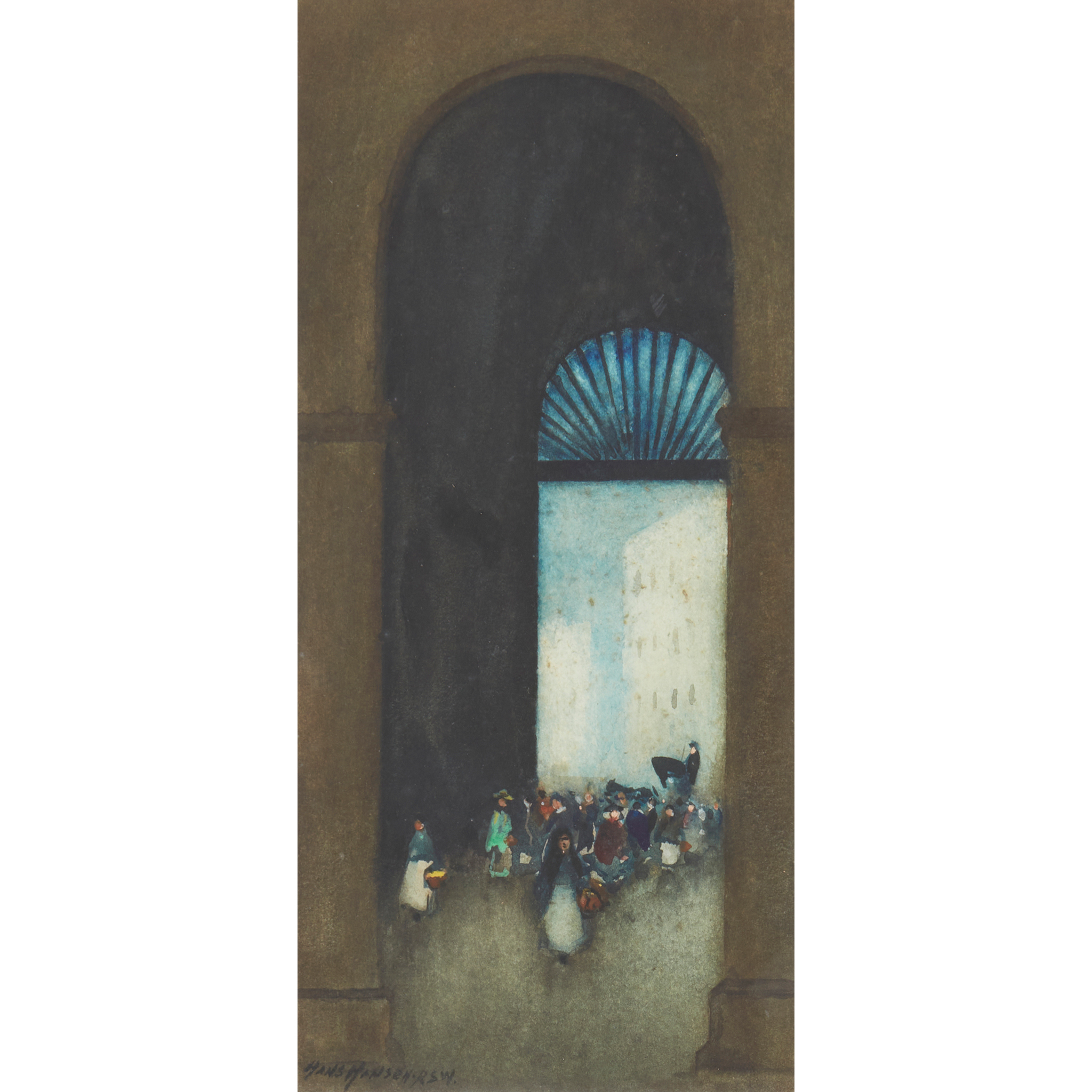 HANS JACOB HANSEN R.S.W (SCOTTISH 1853-1947)