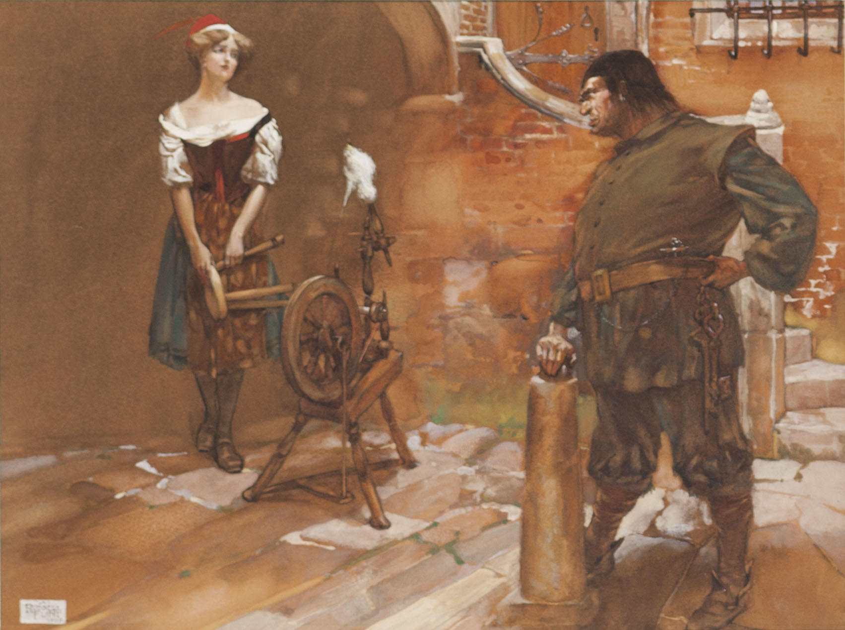 SIR WILLIAM RUSSELL FLINT P.R.A., P.R.W.S., R.S.W., R.O.I., R.E. (SCOTTISH 1880-1969)