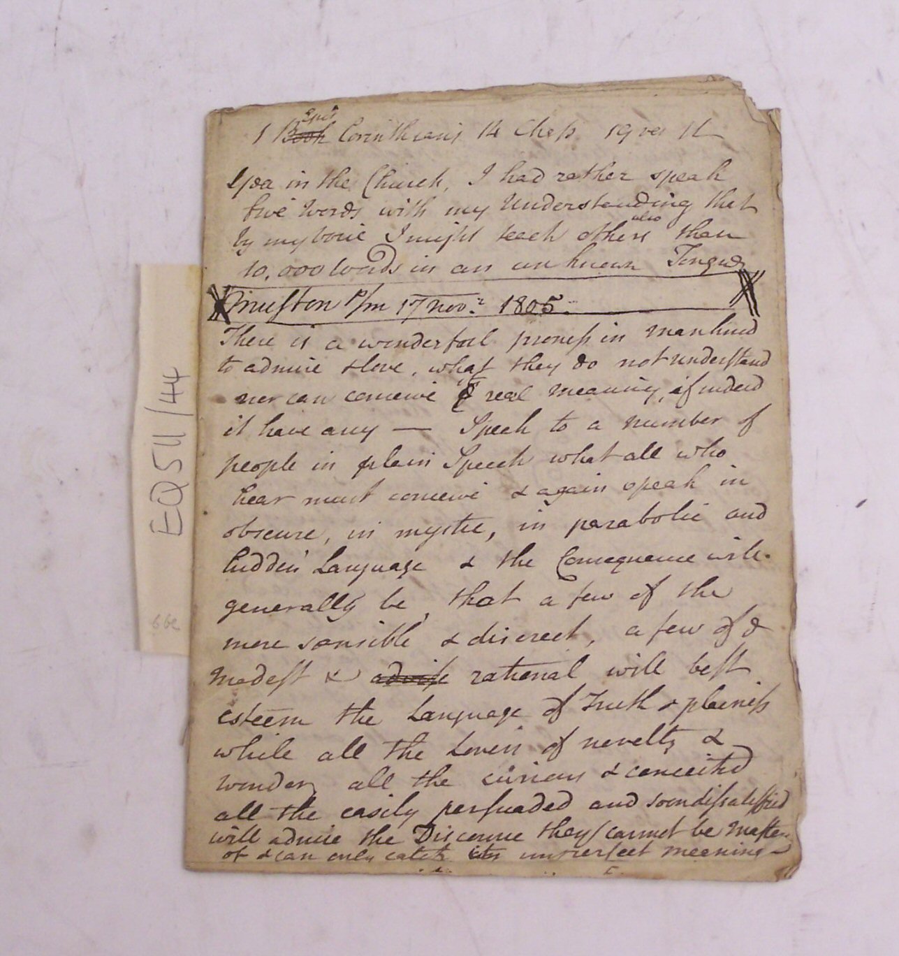 Crabbe, George (1754-1832), poet and naturalist