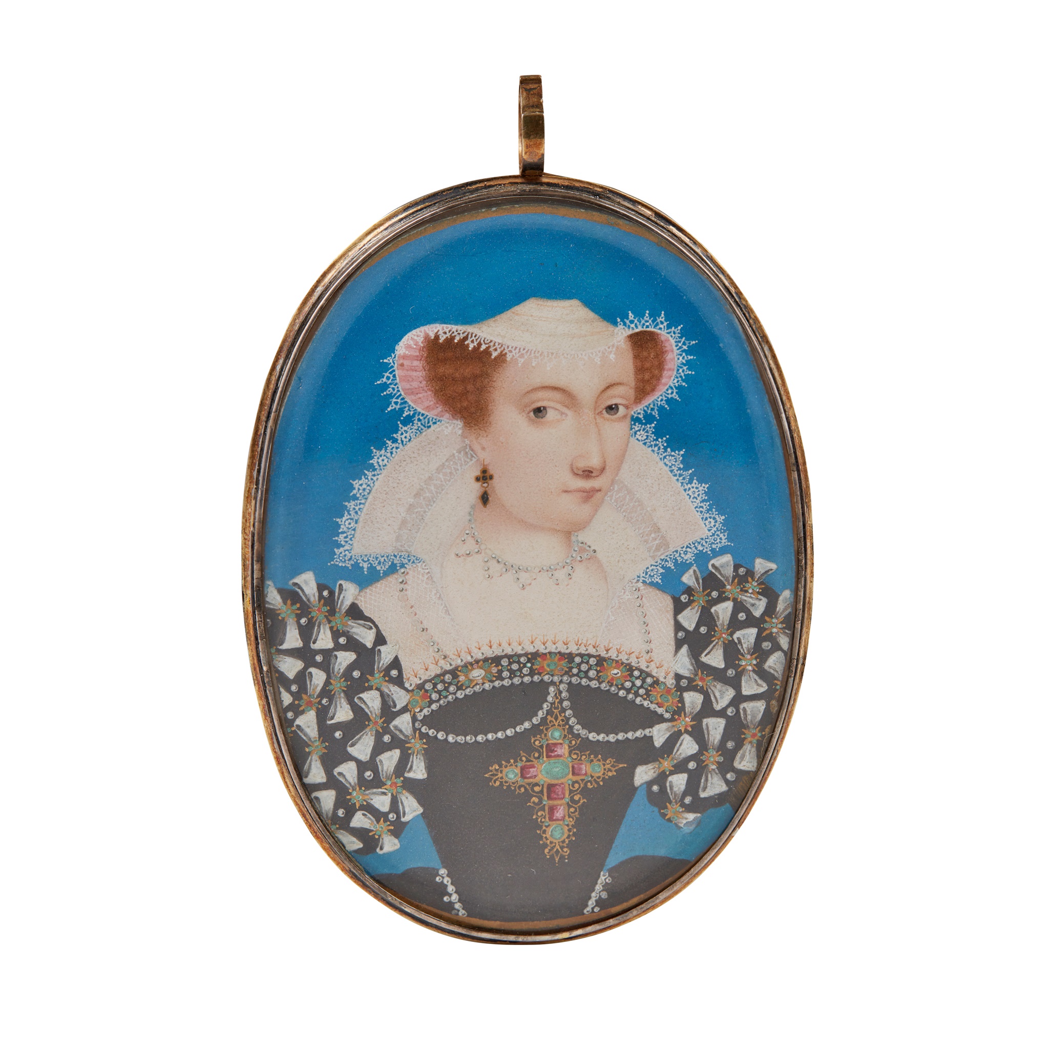 FRENCH SCHOOL, A NOBLEWOMAN, PROBABLY MARY QUEEN OF SCOTS (1542-1587)