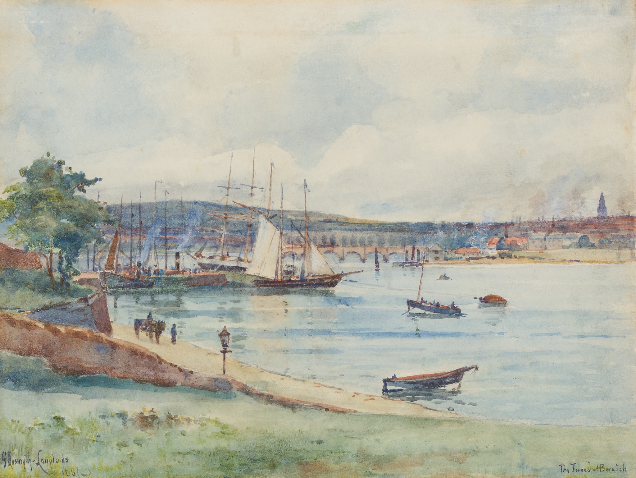 GEORGE ANDREW NASMYTH LANGLANDS R.S.W. (SCOTTISH 1865-1939)