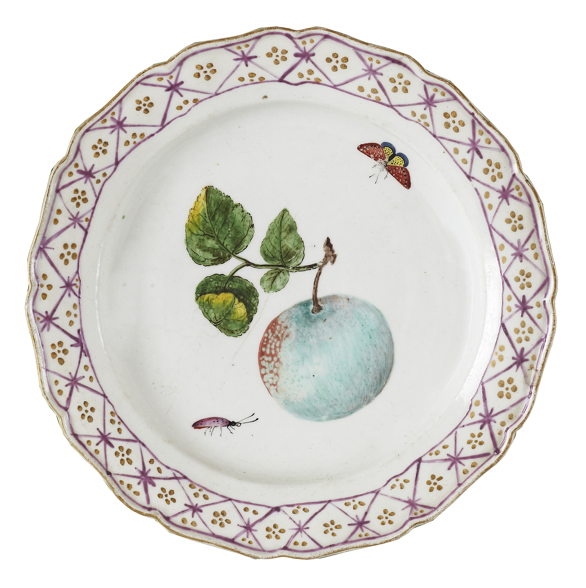 CHELSEA STYLE PORCELAIN PLATE