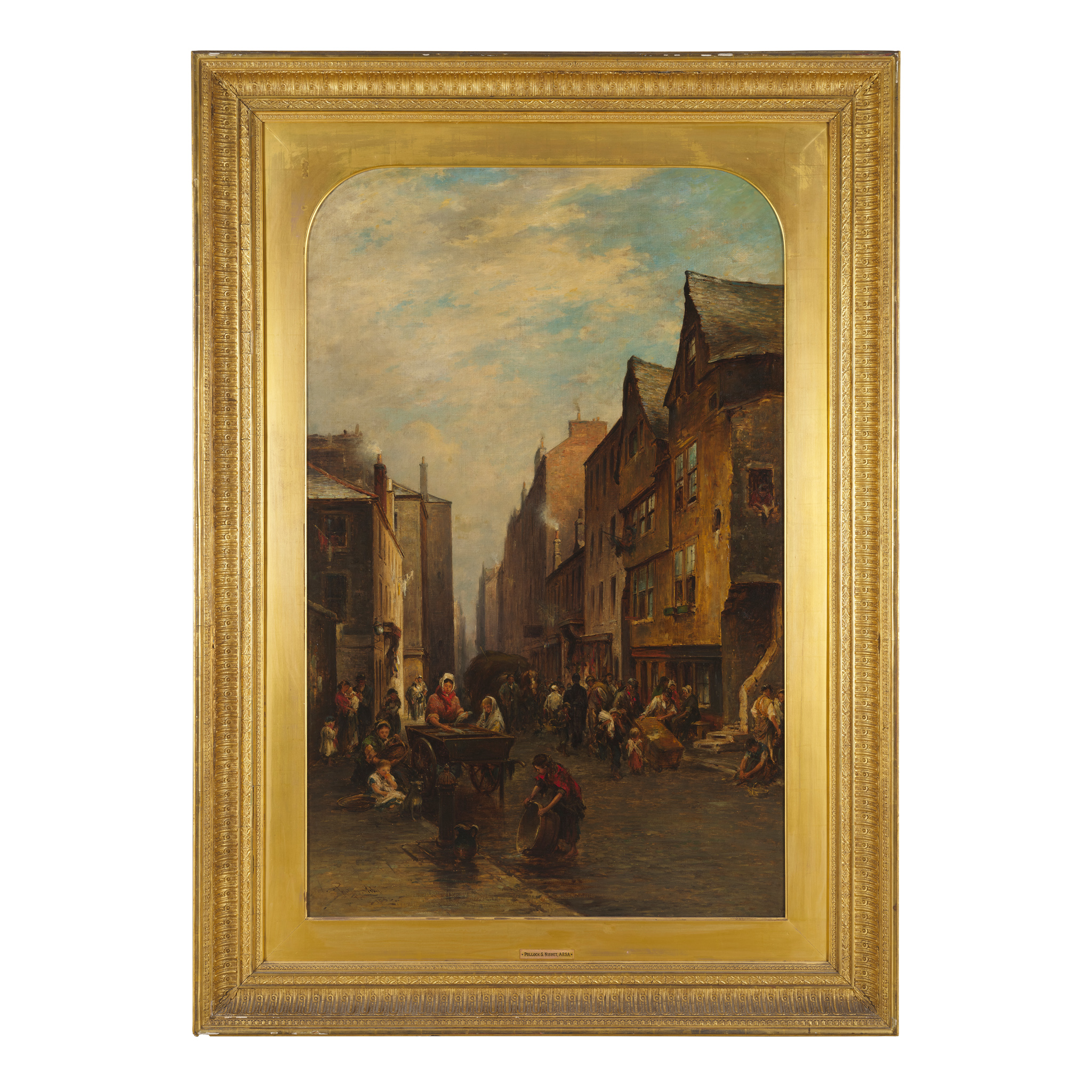 POLLOCK SINCLAIR NISBET ARSA RWS (SCOTTISH 1848-1922)