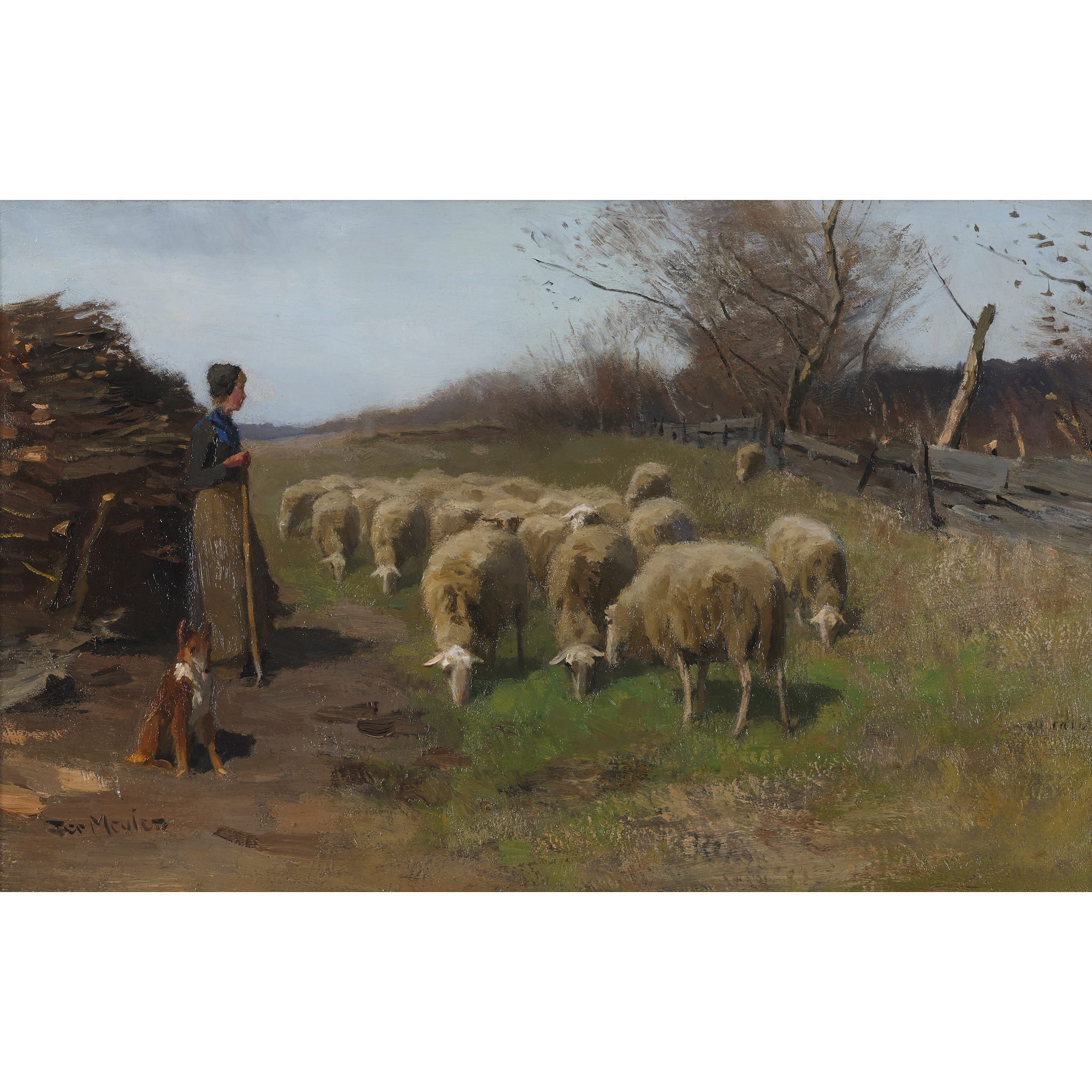 FRANCOIS PITER TER MEULEN (DUTCH 1843-1927)