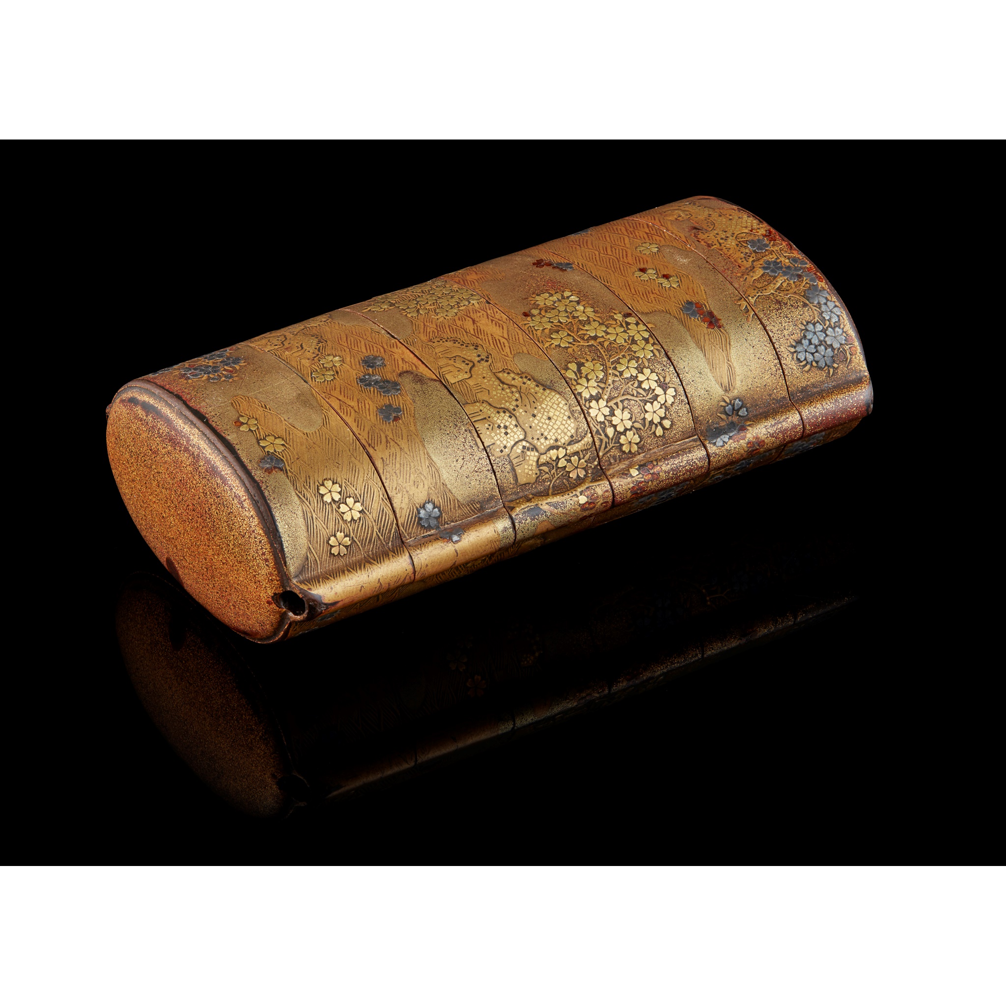 TWO JAPANESE LACQUER INRO