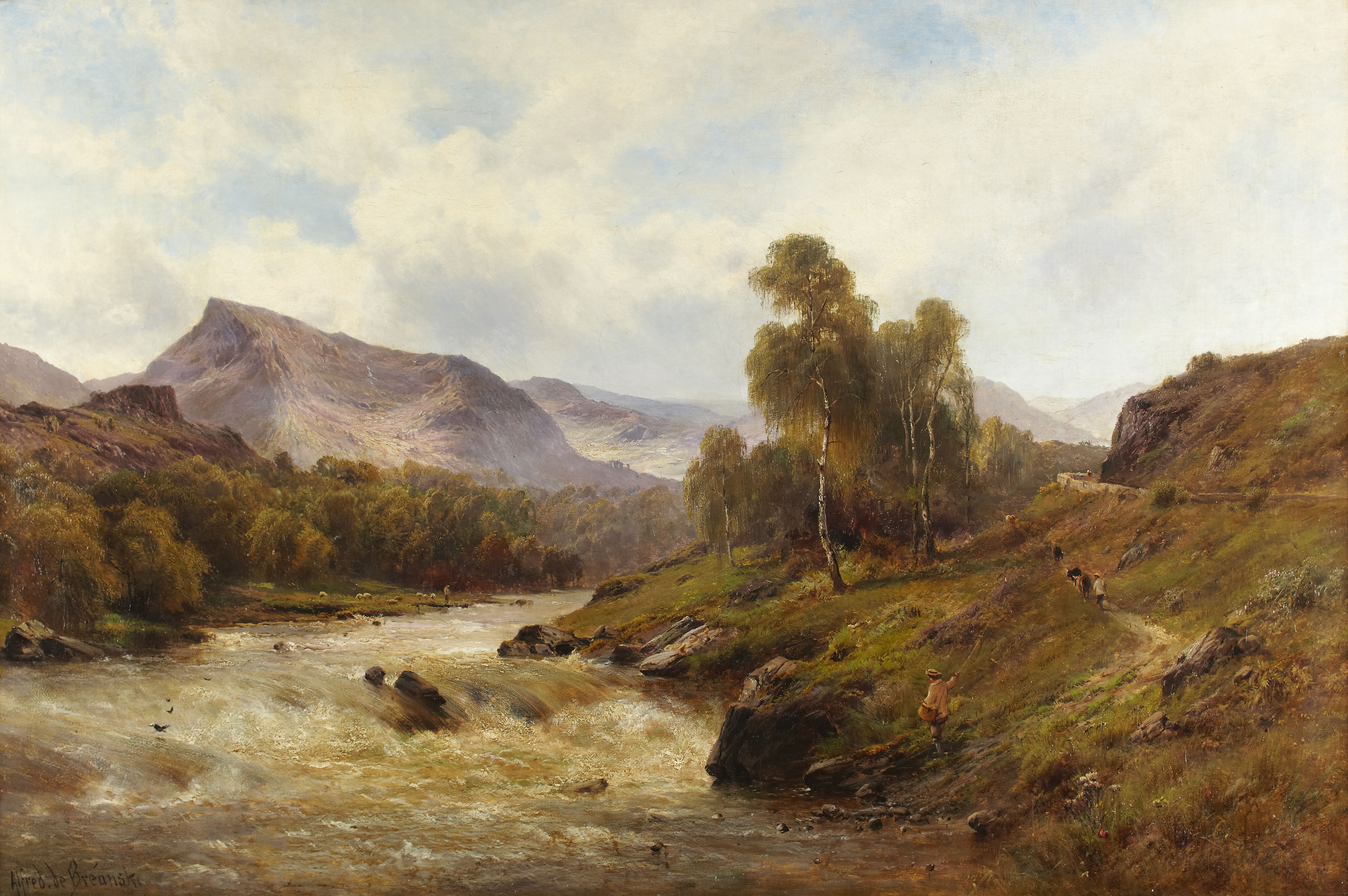 ALFRED DE BREANSKI SENIOR (BRITISH 1852-1928)