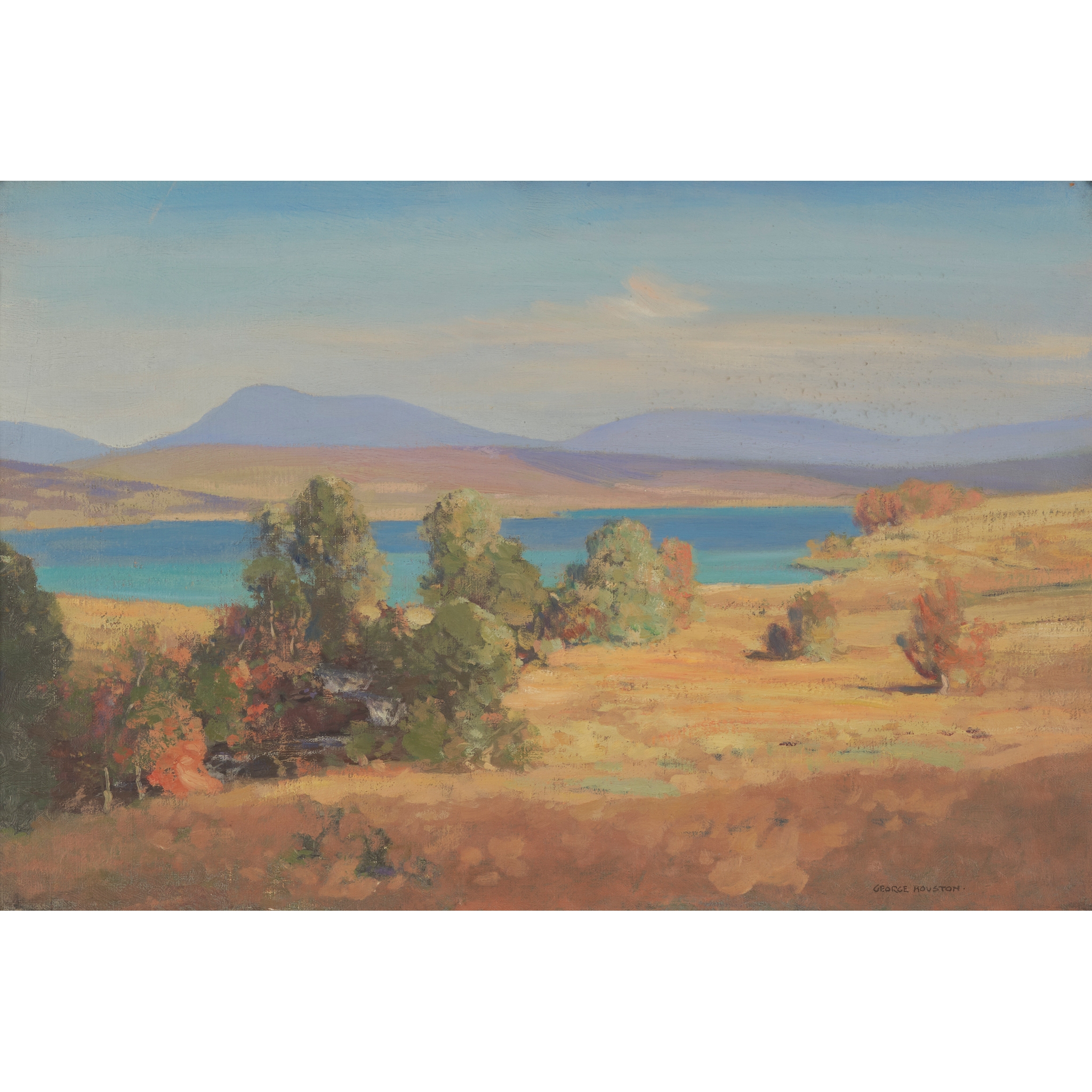 GEORGE HOUSTON R.S.A, R.S.W., R.G.I. (SCOTTISH 1869-1947)