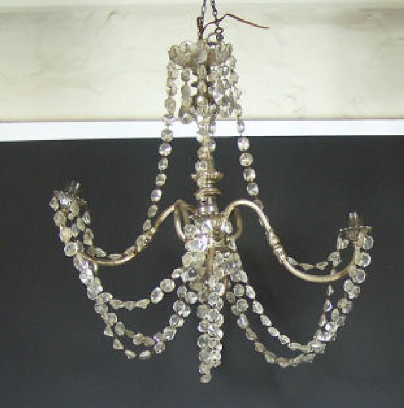 An early Twentieth century four branch chandelier