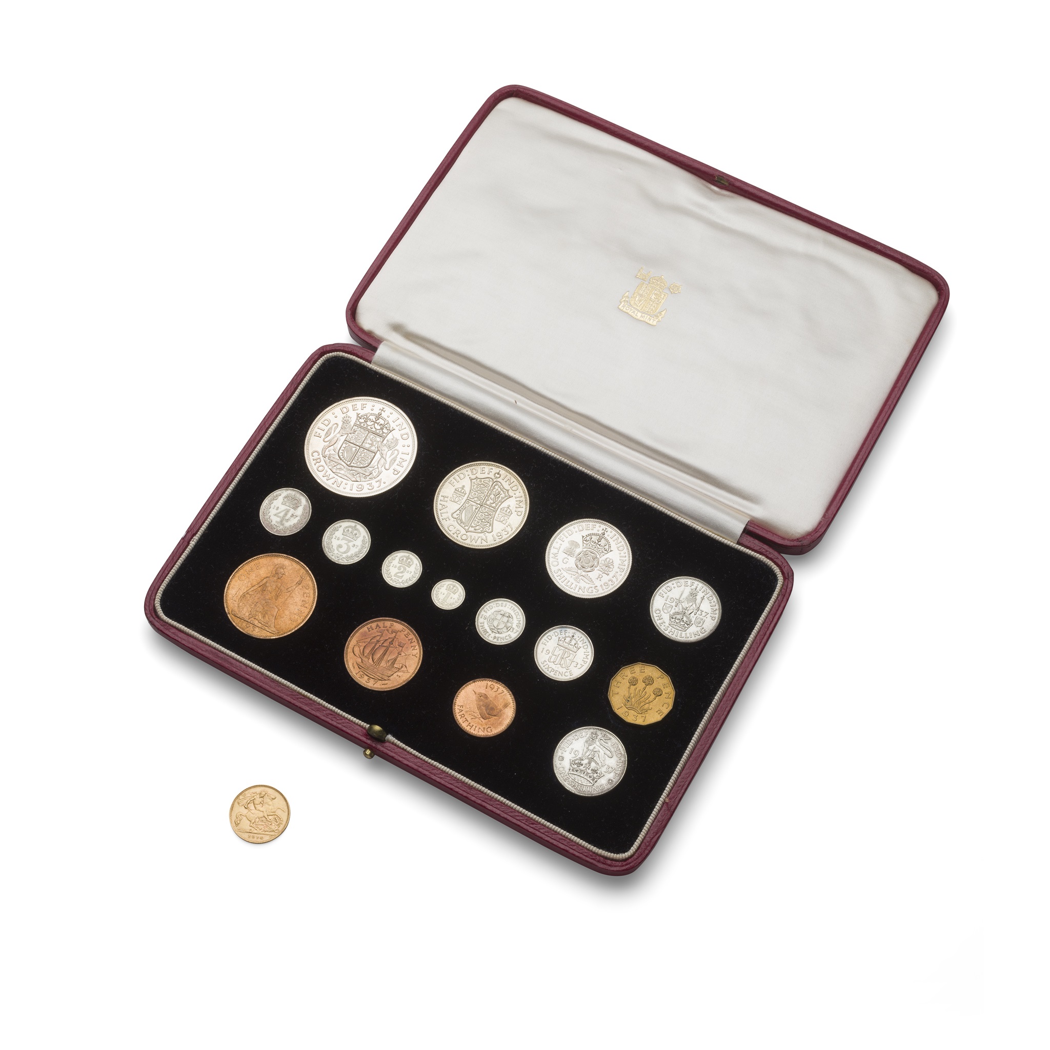 A 1937 cased specimen set