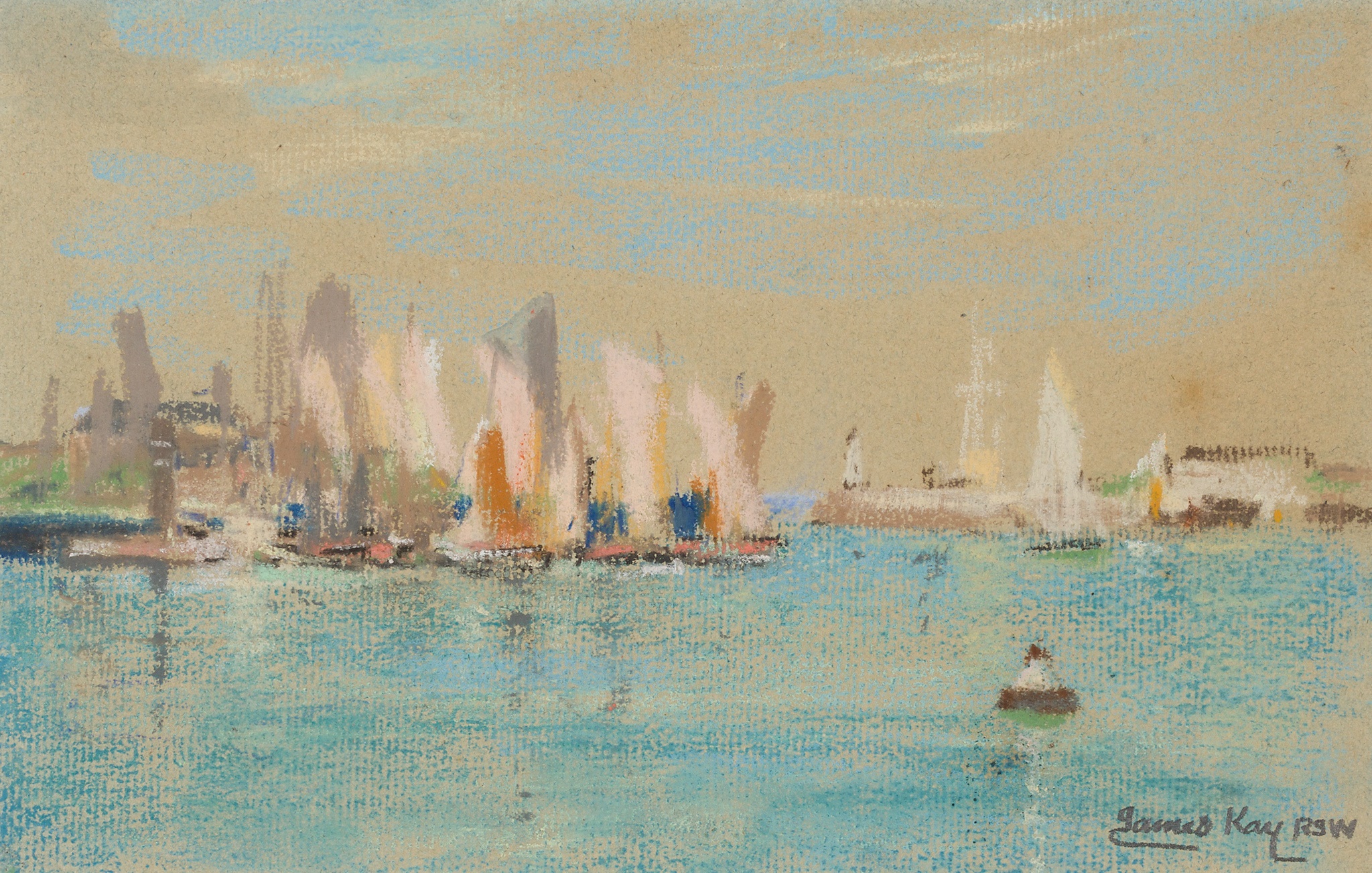 JAMES KAY R.S.A., R.S.W. (SCOTTISH 1858-1942)