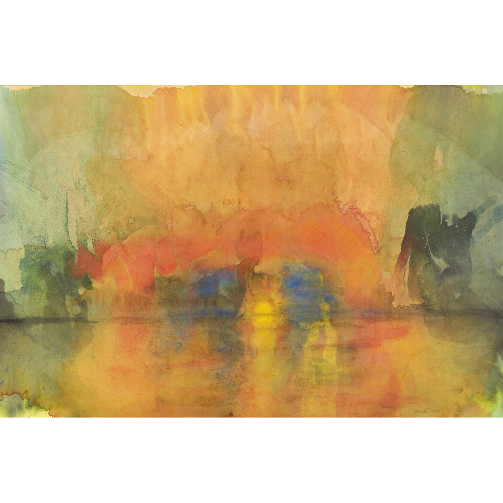 JOHN HOUSTON O.B.E., R.S.A., R.S.W., R.G.I. (SCOTTISH 1930-2008)