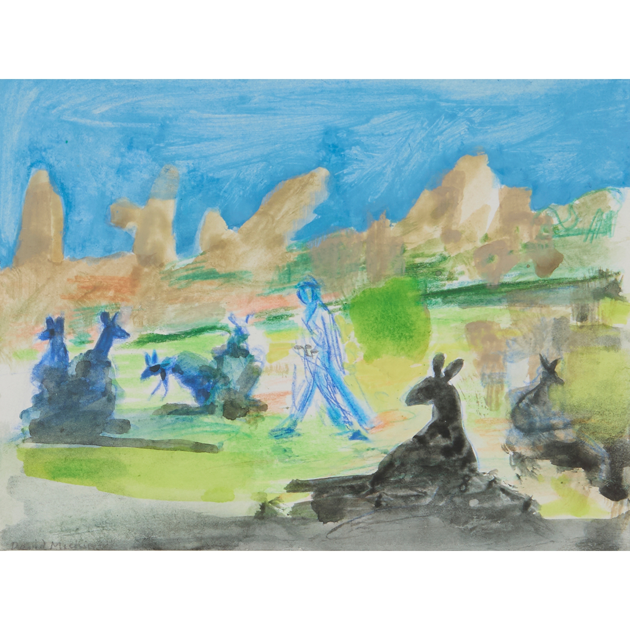 DAVID MICHIE O.B.E., R.S.A., R.G.I., F.R.S.A (SCOTTISH 1928-2015)