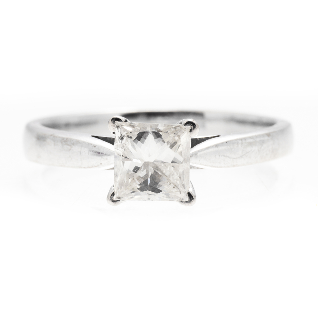 A single stone diamond ring