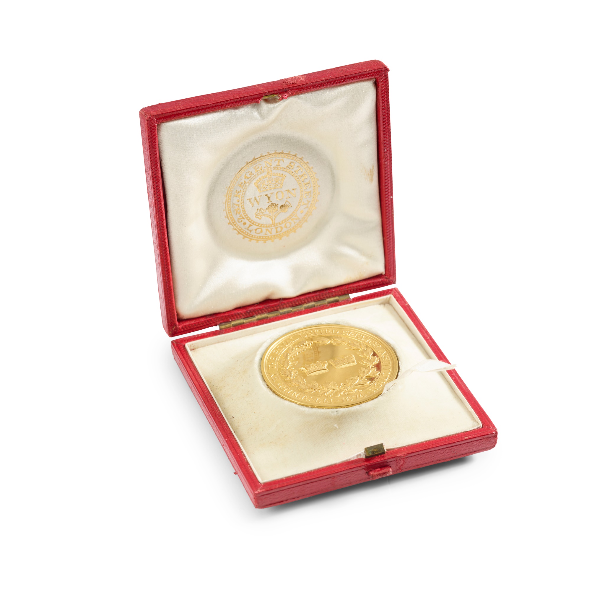 A Royal United Services Institute gold medal