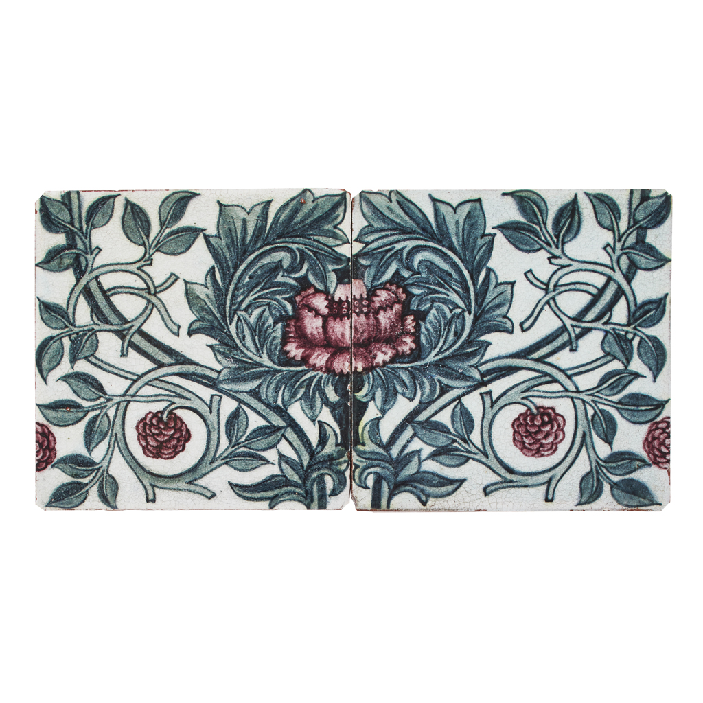 WILLIAM MORRIS (1834-1896) FOR WILLIAM DE MORGAN (1839-1917)